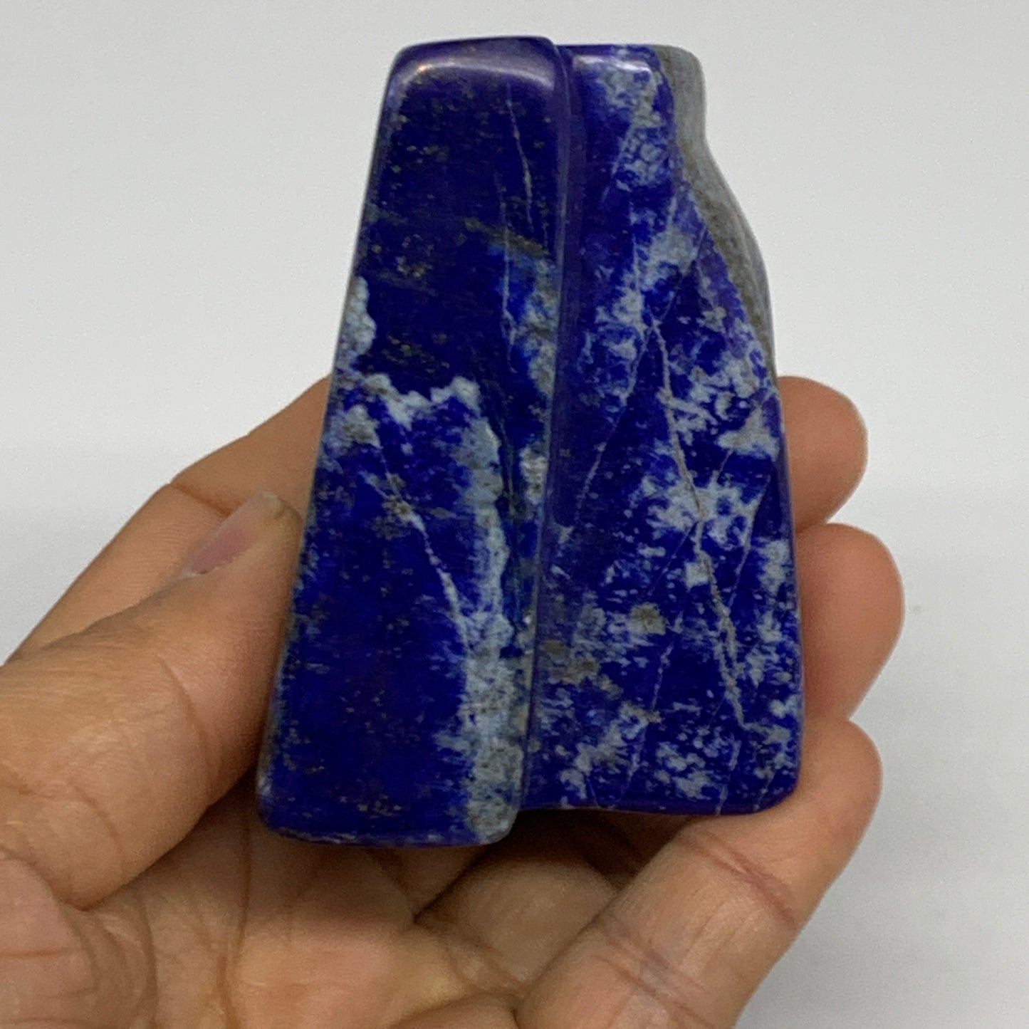 0.45 lbs, 2.7"x1.9"x1.3", Natural Freeform Lapis Lazuli from Afghanistan, B33033