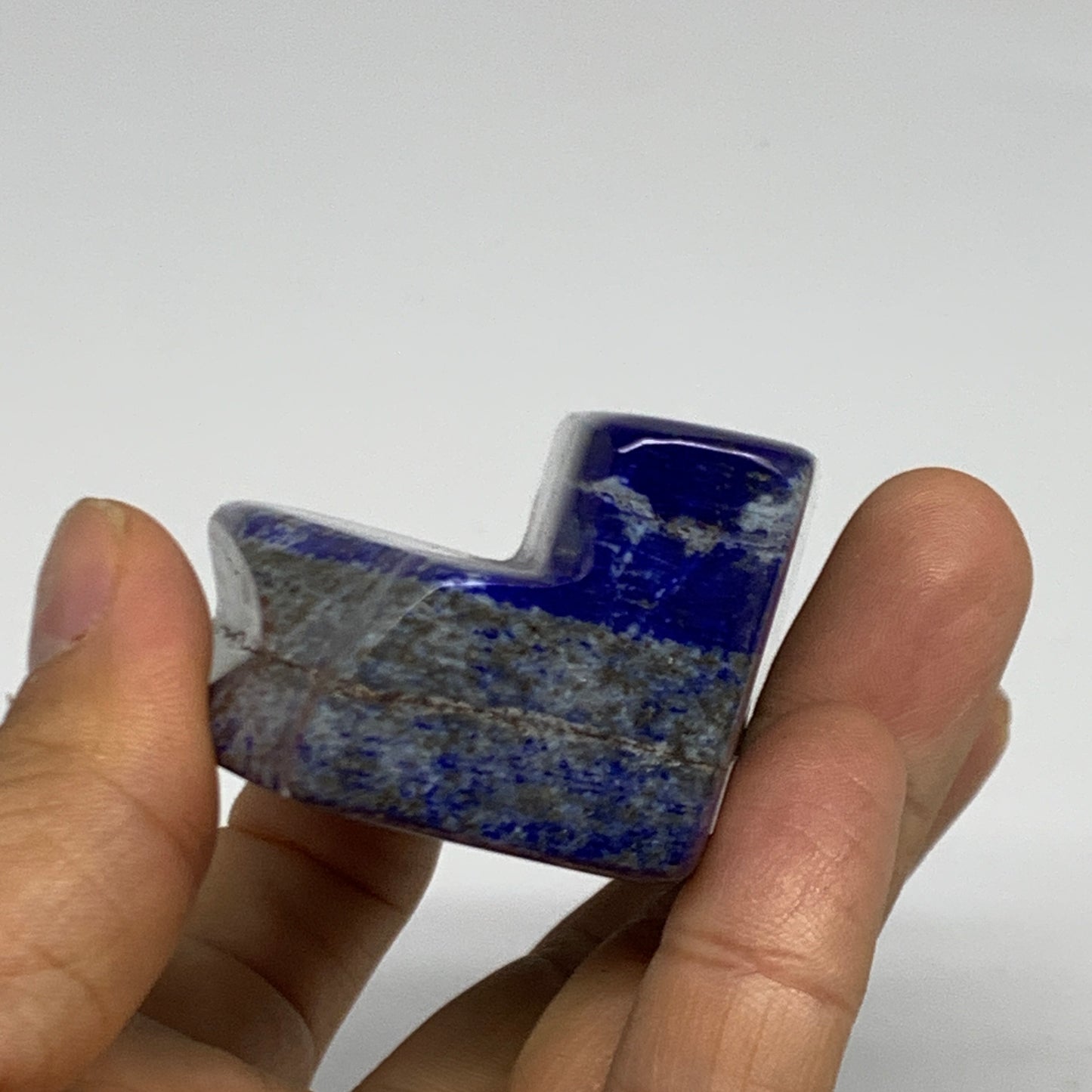 0.45 lbs, 2.7"x1.9"x1.3", Natural Freeform Lapis Lazuli from Afghanistan, B33033