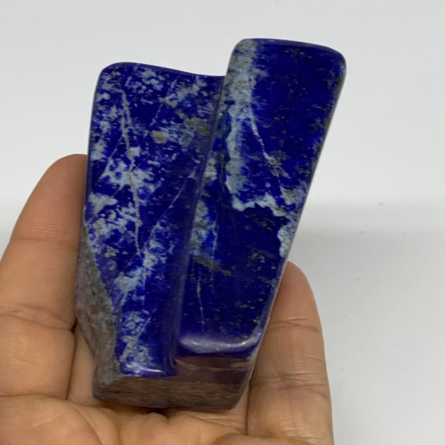 0.45 lbs, 2.7"x1.9"x1.3", Natural Freeform Lapis Lazuli from Afghanistan, B33033