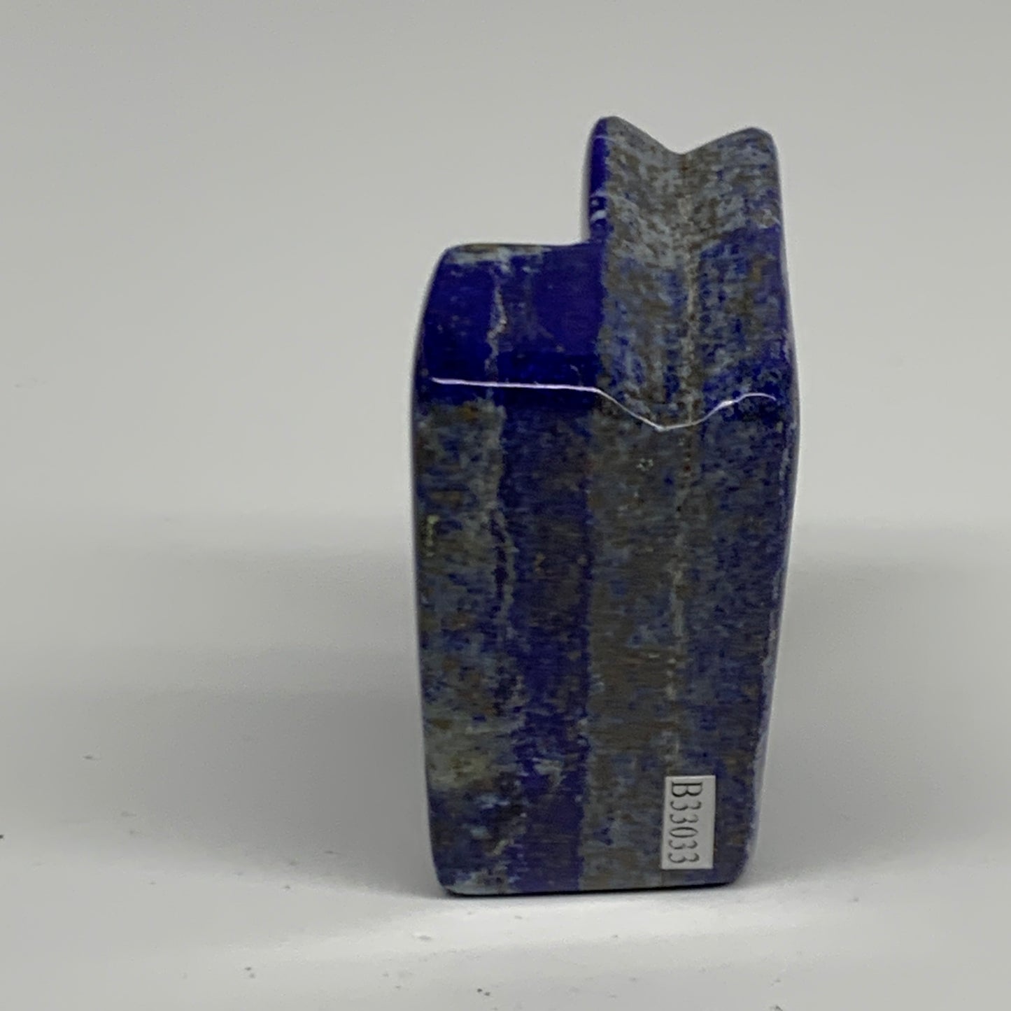 0.45 lbs, 2.7"x1.9"x1.3", Natural Freeform Lapis Lazuli from Afghanistan, B33033