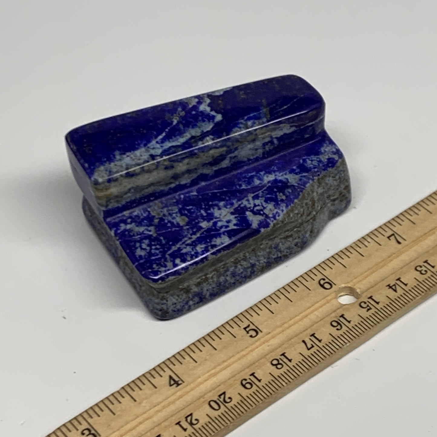 0.45 lbs, 2.7"x1.9"x1.3", Natural Freeform Lapis Lazuli from Afghanistan, B33033