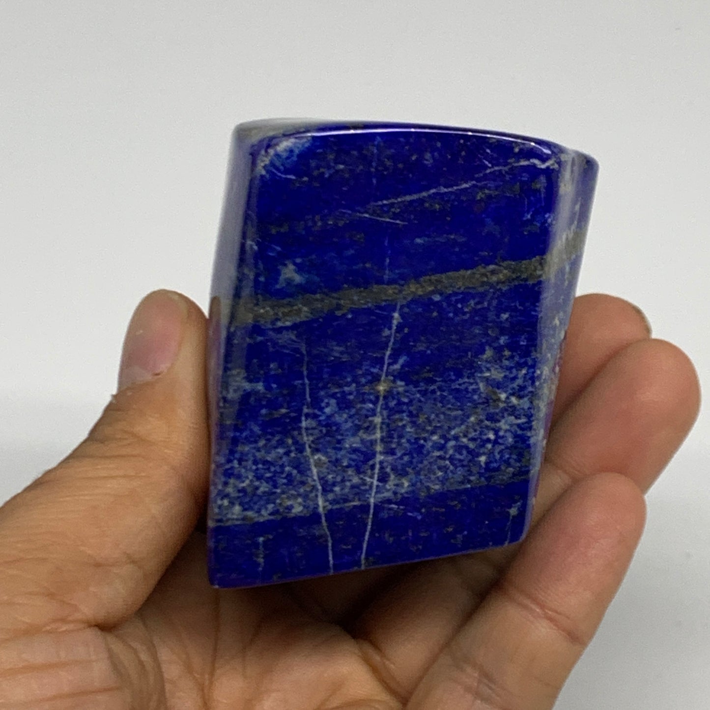 0.56 lbs, 2.2"x1.8"x1.6", Natural Freeform Lapis Lazuli from Afghanistan, B33034