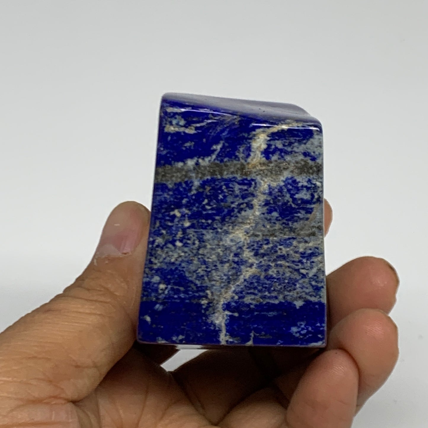 0.56 lbs, 2.2"x1.8"x1.6", Natural Freeform Lapis Lazuli from Afghanistan, B33034