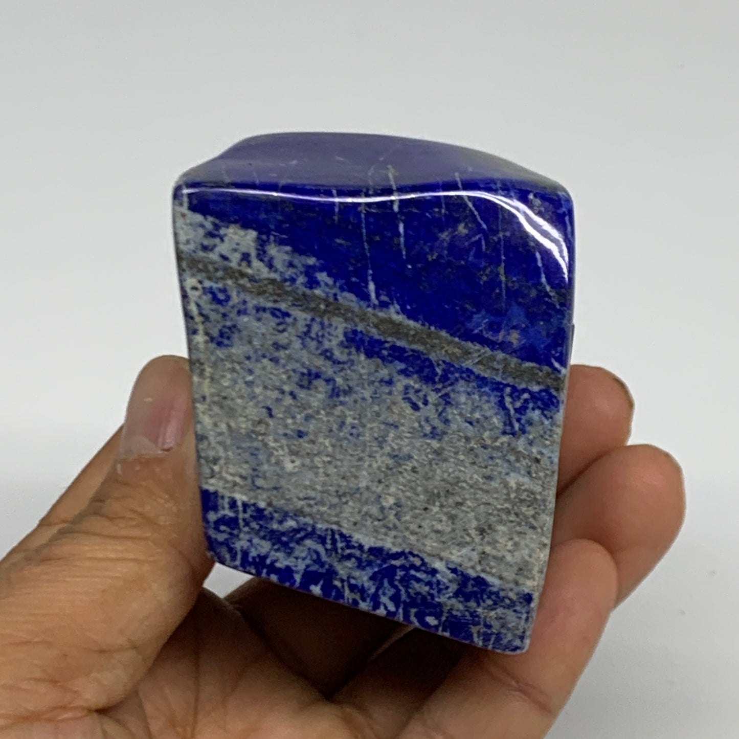 0.56 lbs, 2.2"x1.8"x1.6", Natural Freeform Lapis Lazuli from Afghanistan, B33034