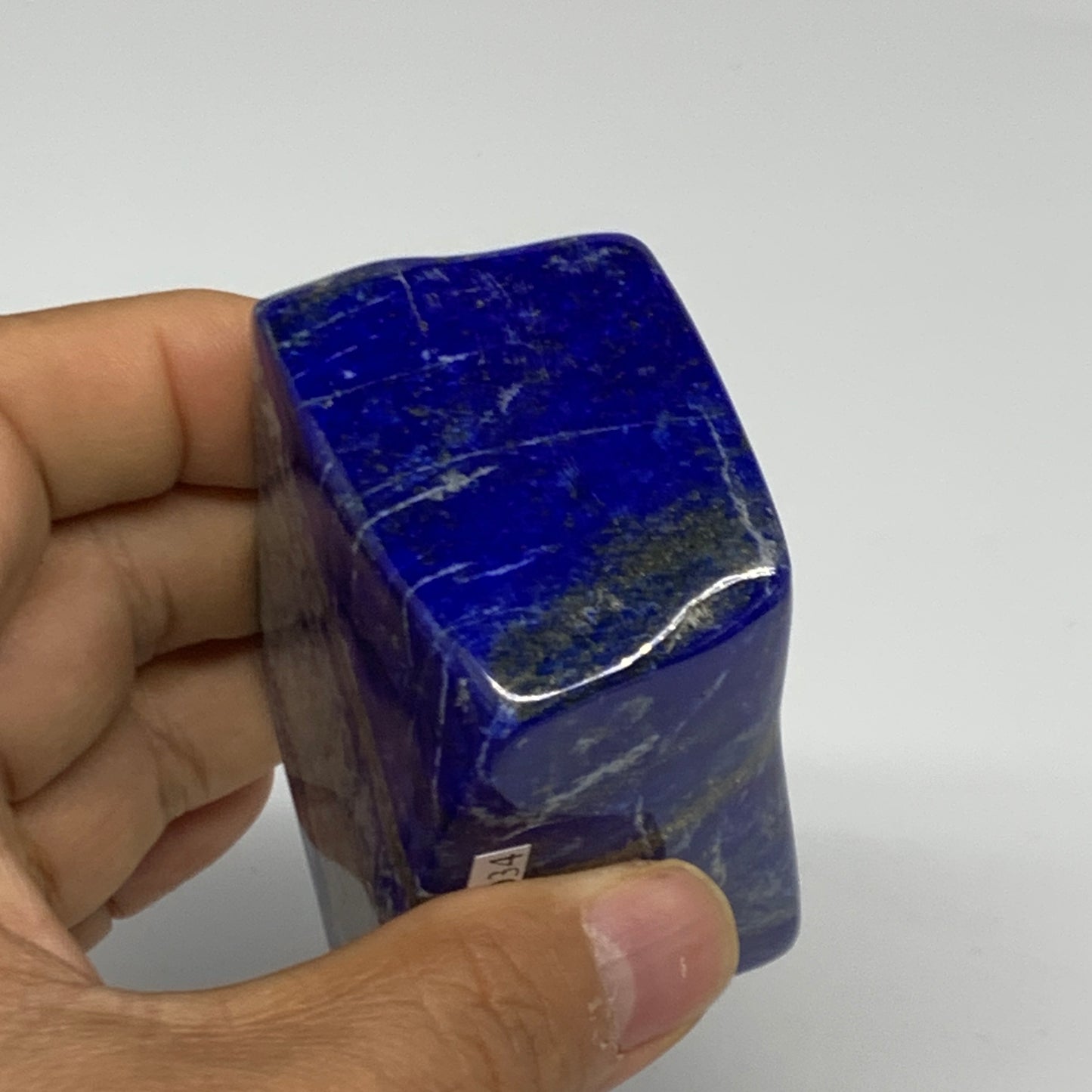 0.56 lbs, 2.2"x1.8"x1.6", Natural Freeform Lapis Lazuli from Afghanistan, B33034