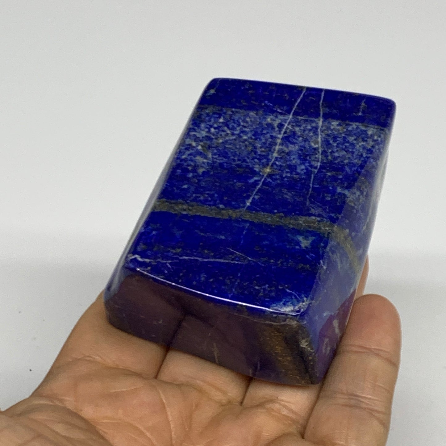 0.56 lbs, 2.2"x1.8"x1.6", Natural Freeform Lapis Lazuli from Afghanistan, B33034