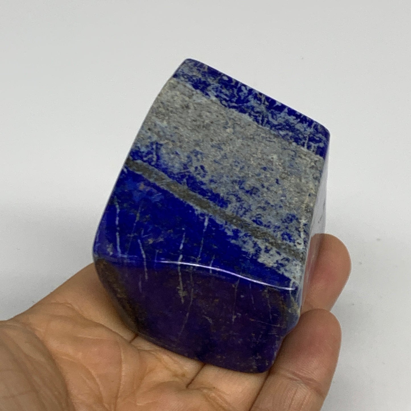 0.56 lbs, 2.2"x1.8"x1.6", Natural Freeform Lapis Lazuli from Afghanistan, B33034