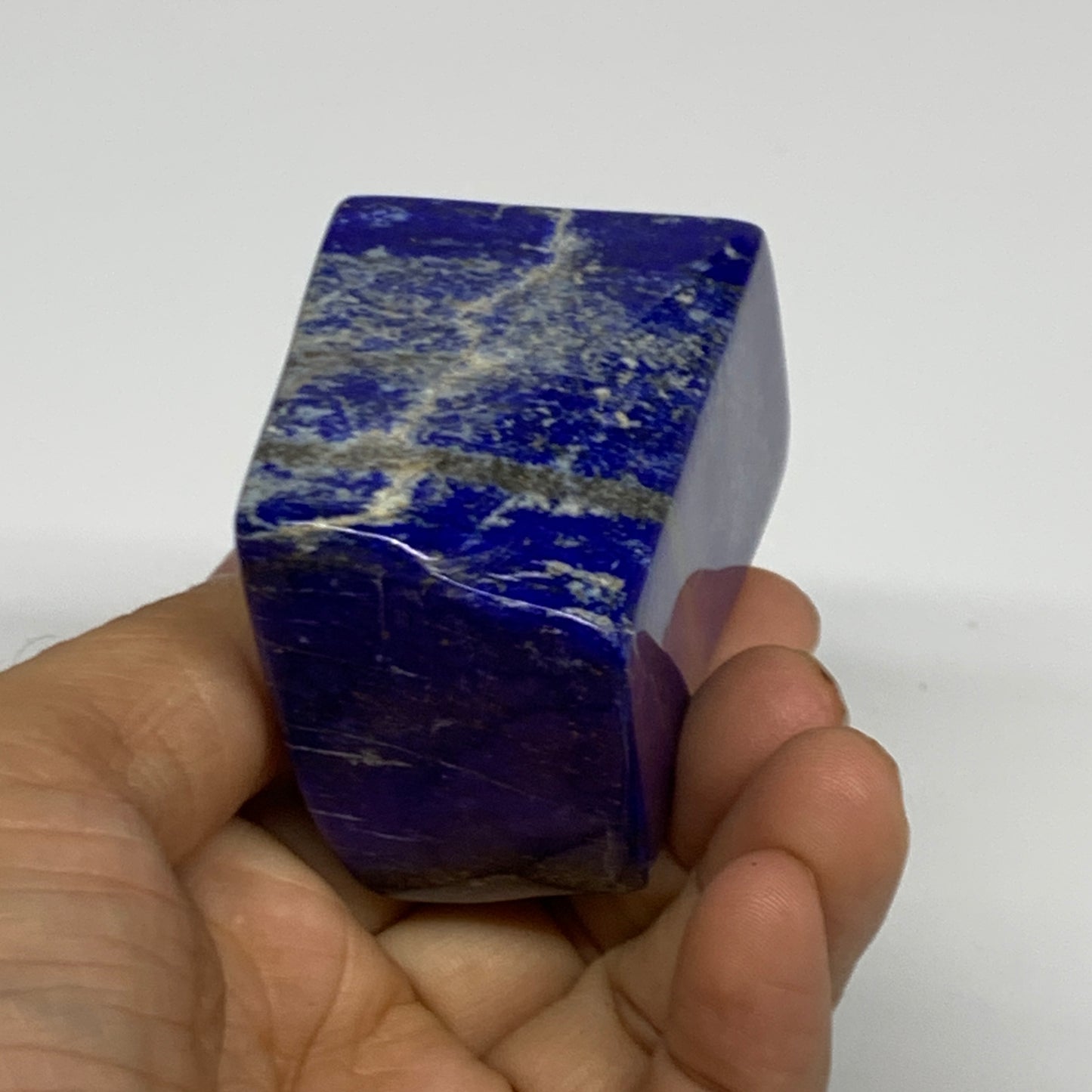 0.56 lbs, 2.2"x1.8"x1.6", Natural Freeform Lapis Lazuli from Afghanistan, B33034