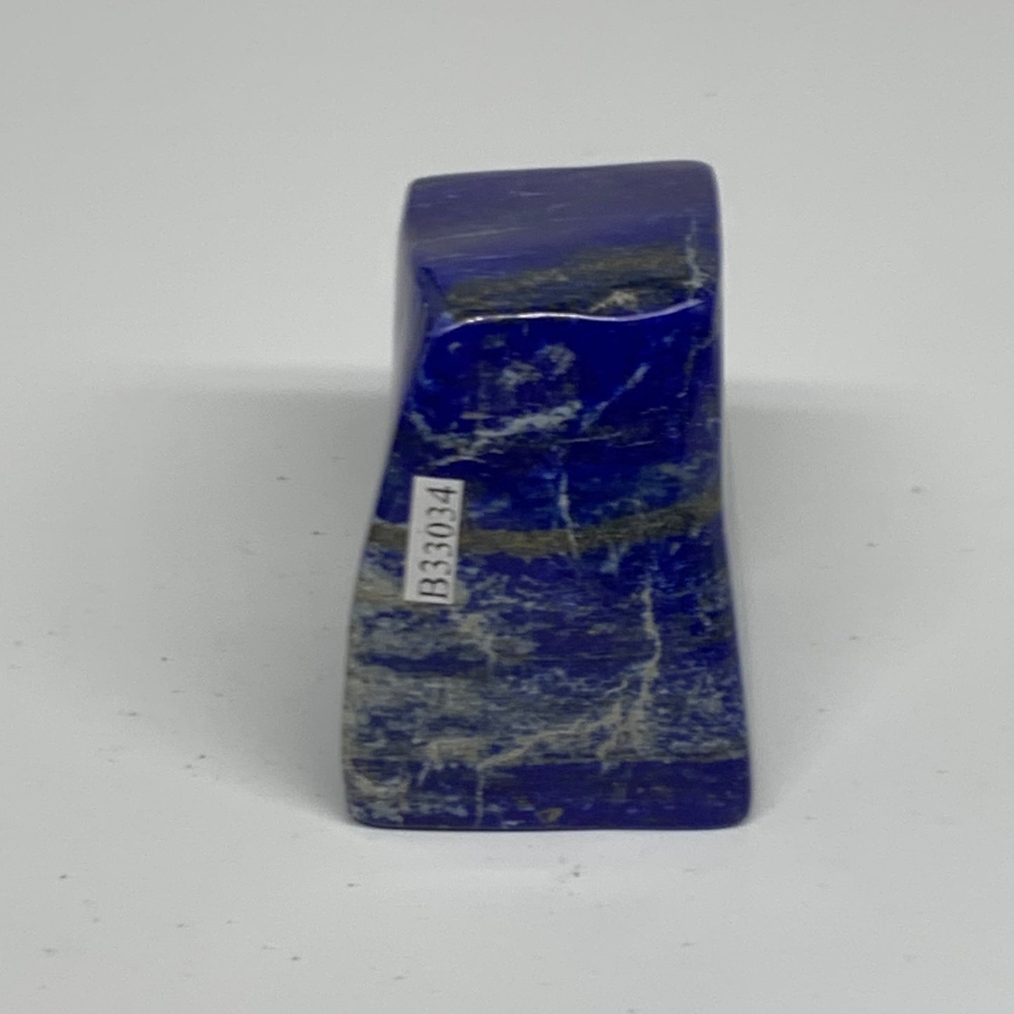 0.56 lbs, 2.2"x1.8"x1.6", Natural Freeform Lapis Lazuli from Afghanistan, B33034