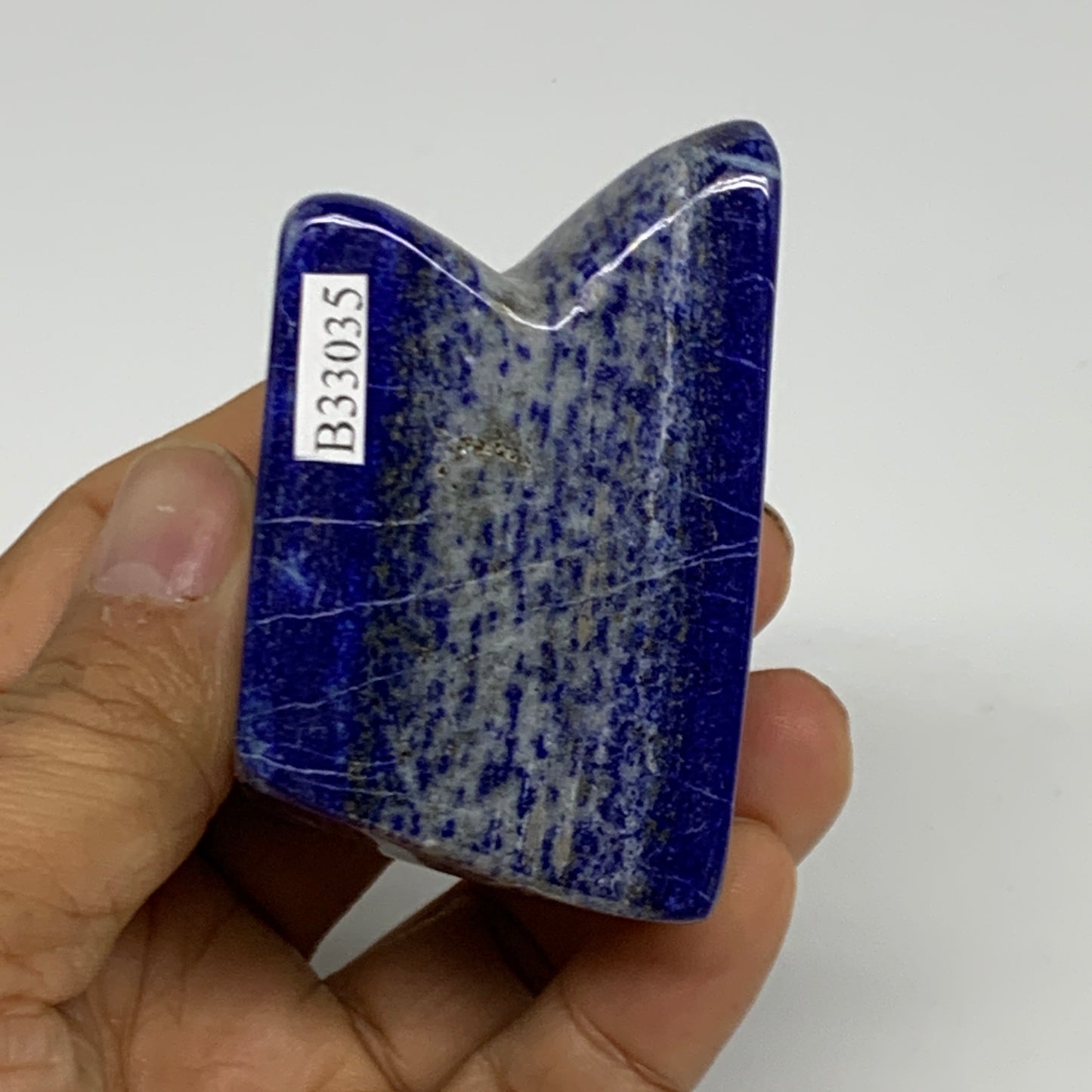 0.40 lbs, 2.4"x1.8"x1.5", Natural Freeform Lapis Lazuli from Afghanistan, B33035