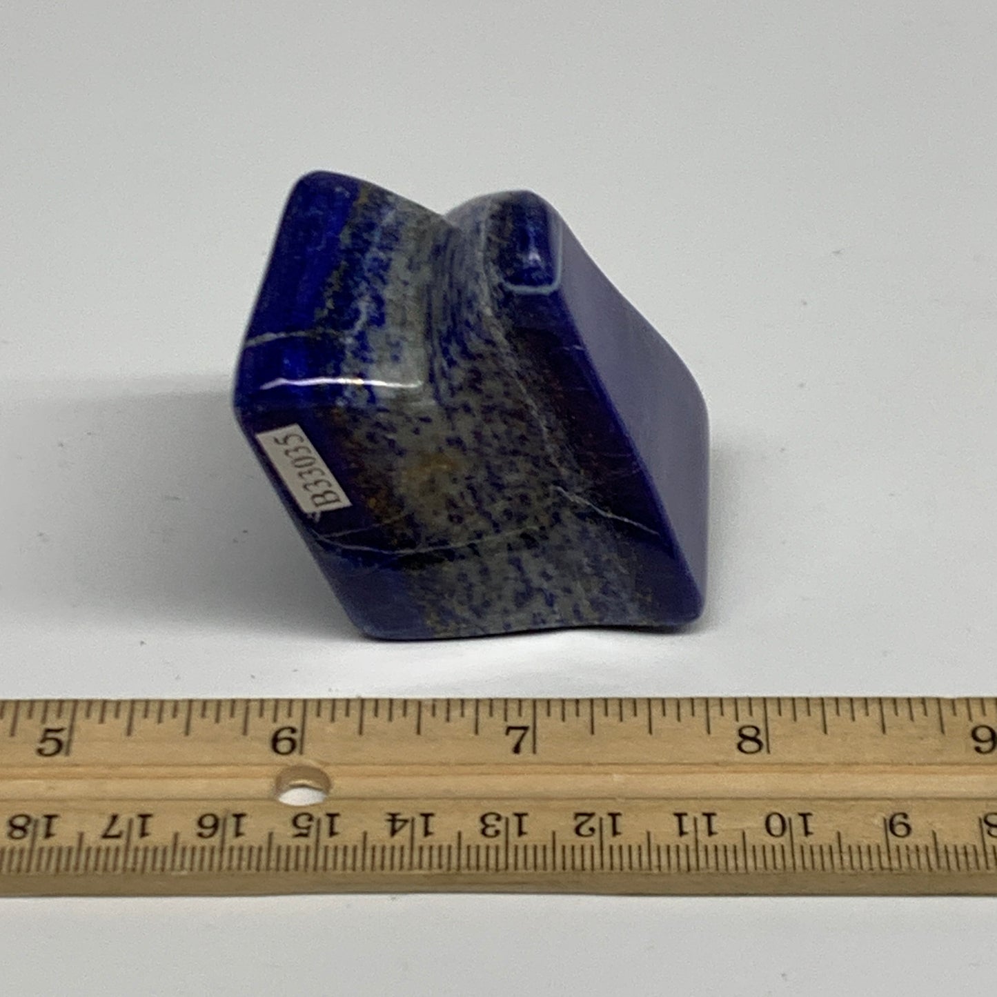 0.40 lbs, 2.4"x1.8"x1.5", Natural Freeform Lapis Lazuli from Afghanistan, B33035