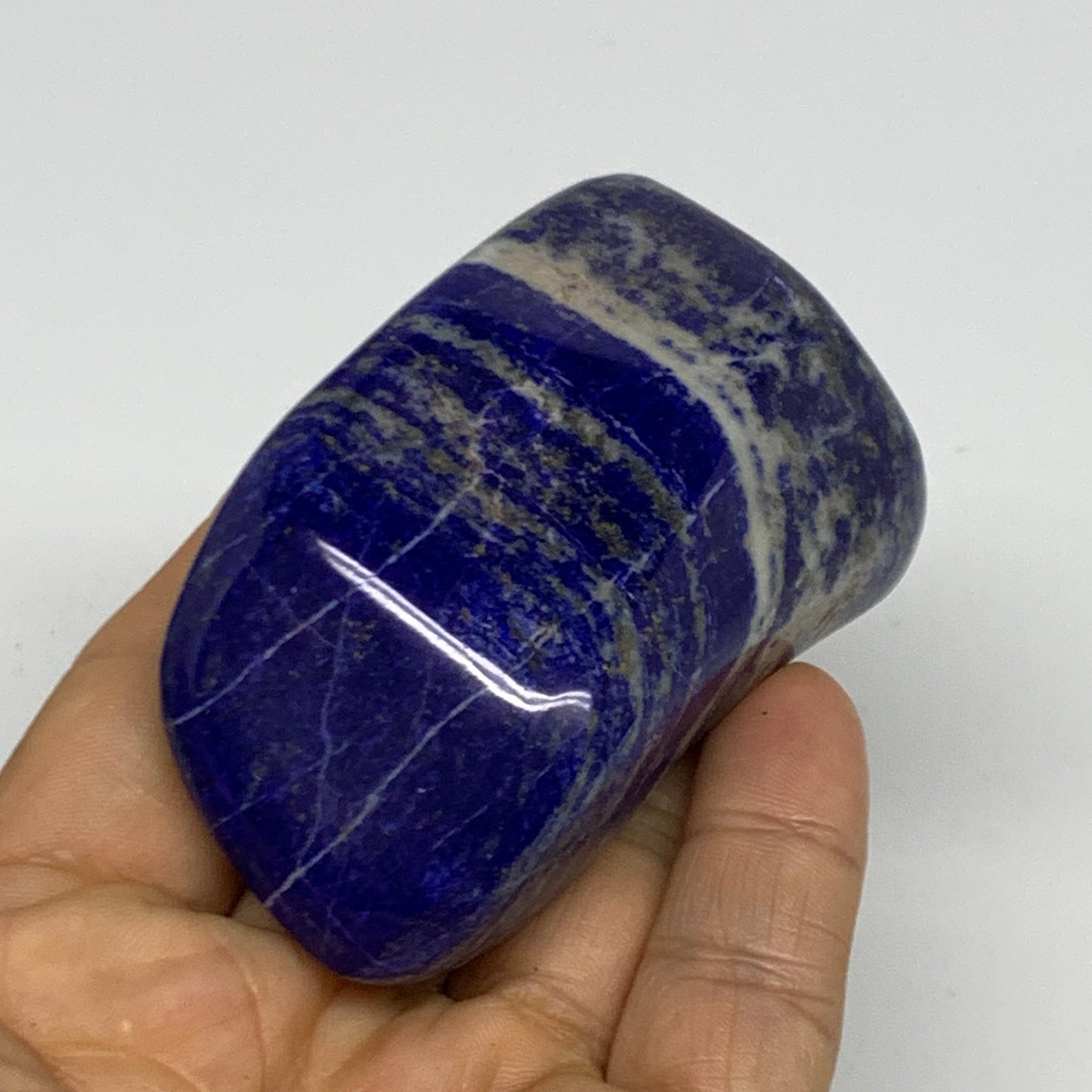 0.34 lbs, 2.8"x1.7"x1", Natural Freeform Lapis Lazuli from Afghanistan, B33036