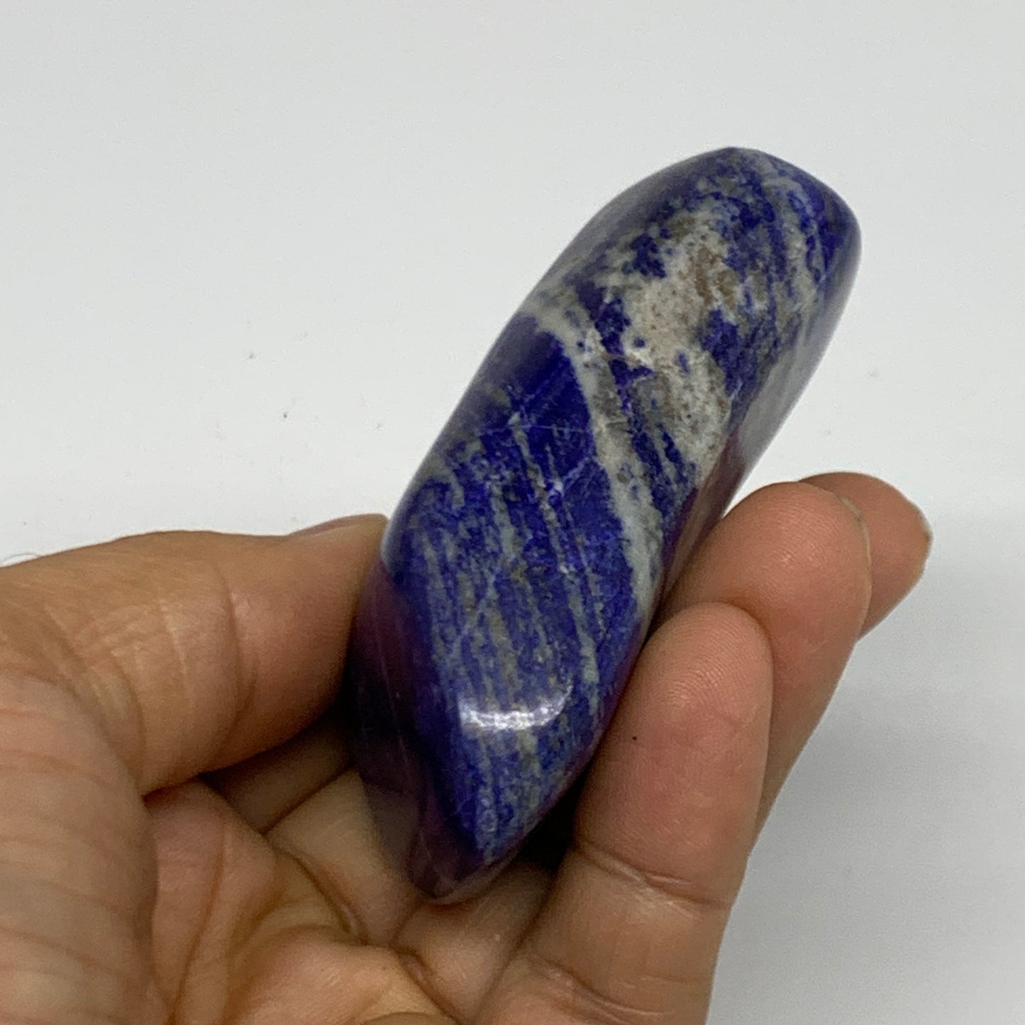 0.34 lbs, 2.8"x1.7"x1", Natural Freeform Lapis Lazuli from Afghanistan, B33036