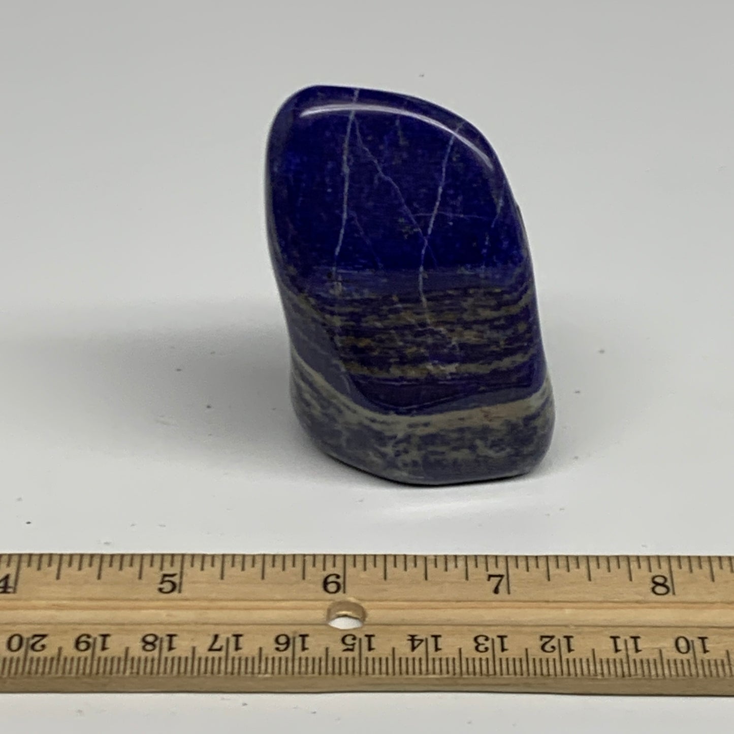 0.34 lbs, 2.8"x1.7"x1", Natural Freeform Lapis Lazuli from Afghanistan, B33036