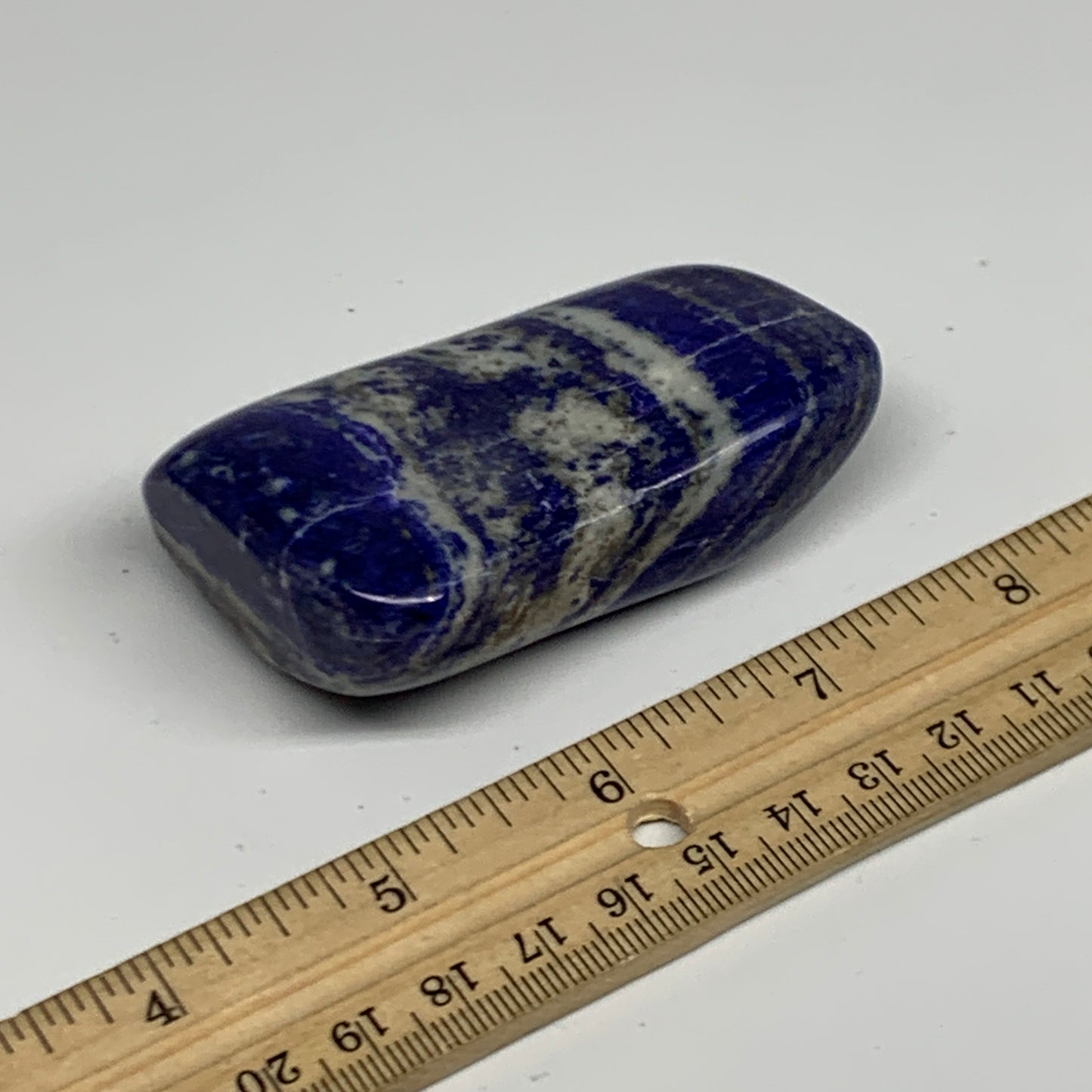 0.34 lbs, 2.8"x1.7"x1", Natural Freeform Lapis Lazuli from Afghanistan, B33036