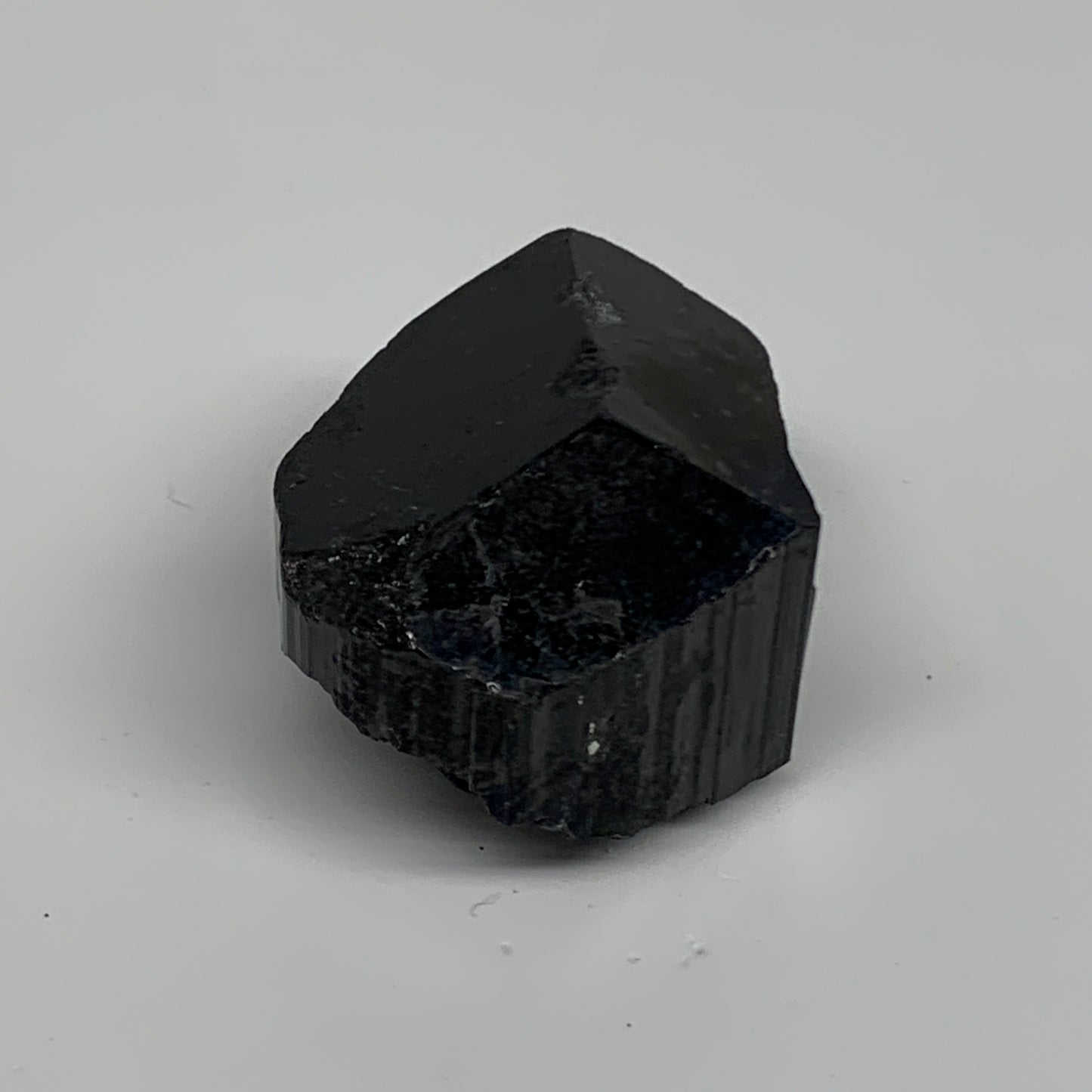 121.7g, 1.3"x2.1"x1.7", Black Tourmaline Phosphorus Mineral Specimen, B33728