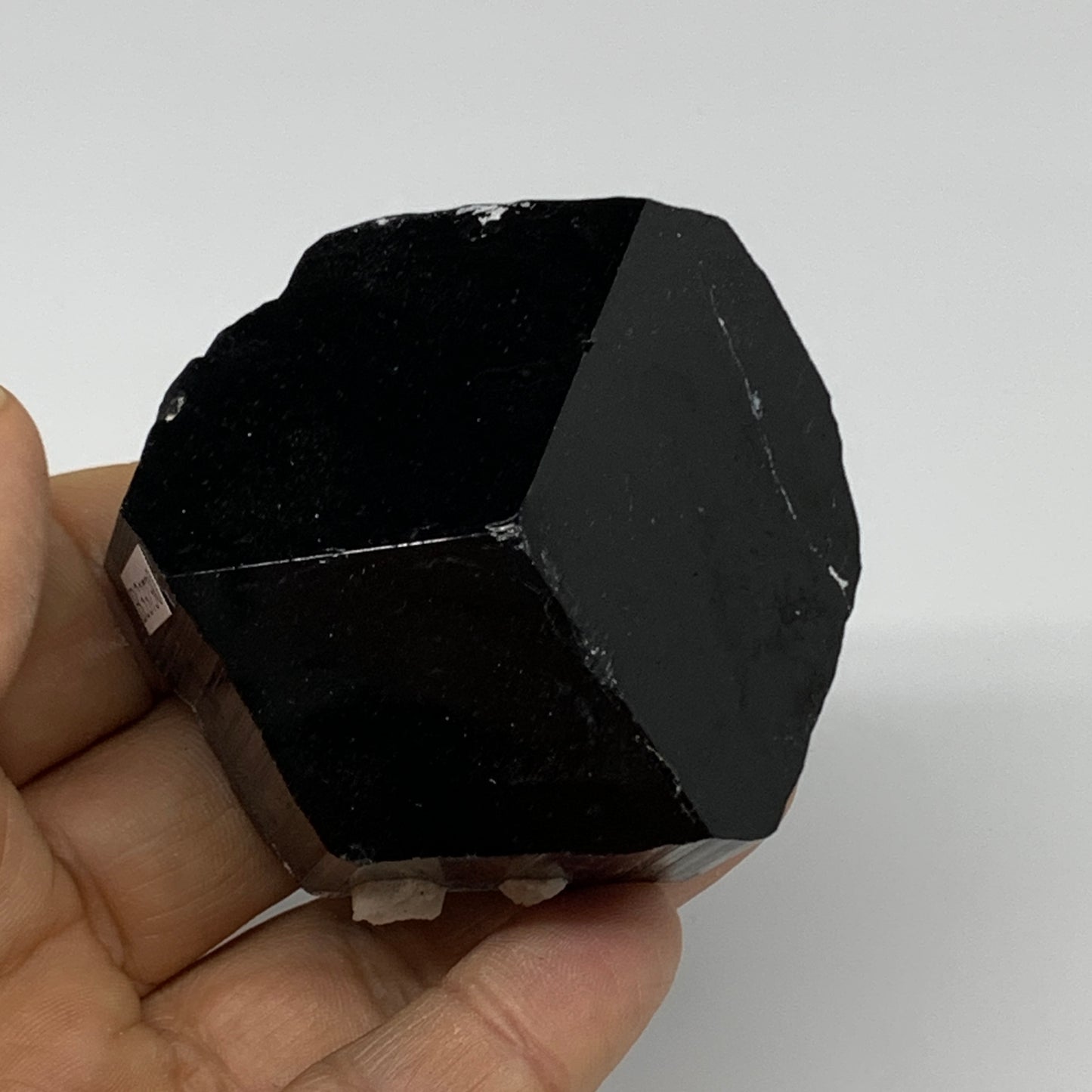 158g, 2.4"x2.3"x1.5", Natural Black Tourmaline Mineral Specimen, B33730