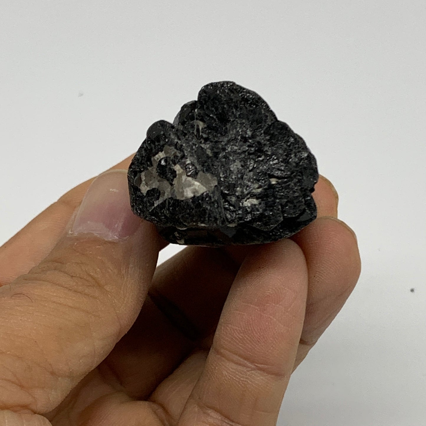 61g, 2"x1.1"x1.1", Natural Black Tourmaline Mineral Specimen, B33734