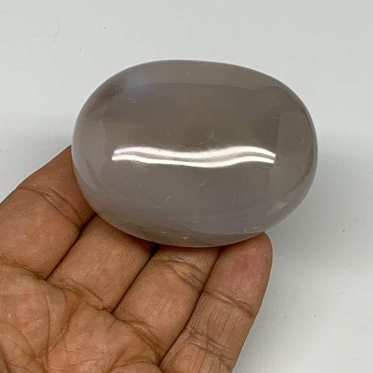 141.1g, 2.4"x1.8"x1.3" Orca Agate Palm-Stone Reiki Energy Crystal Reiki, B28641