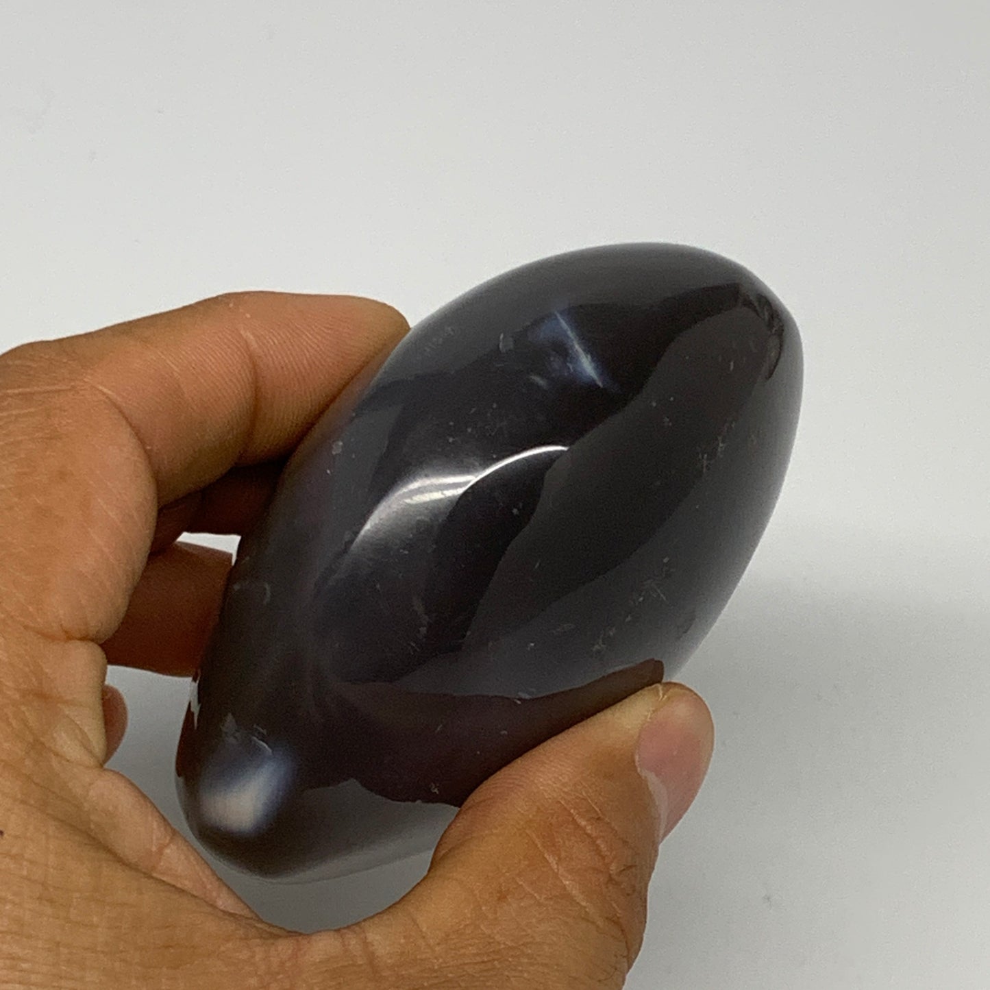 259.9g, 3"x2.6"x1.6" Orca Agate Palm-Stone Reiki Energy Crystal Reiki, B28637