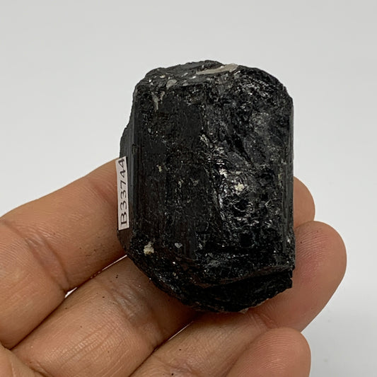 78.8g, 1.9"x1.3"x1.1", Natural Black Tourmaline Mineral Specimen, B33744