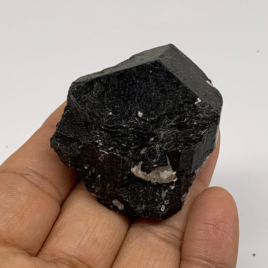75.9g, 2"x1.5"x1", Natural Black Tourmaline Mineral Specimen, B33746