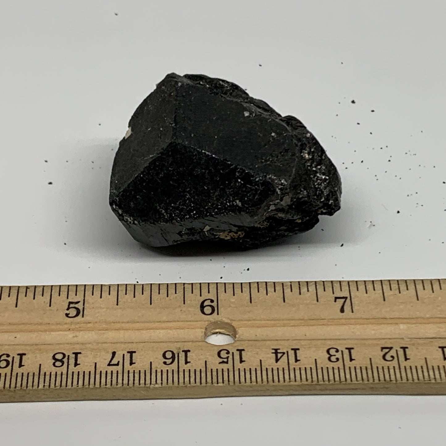 75.9g, 2"x1.5"x1", Natural Black Tourmaline Mineral Specimen, B33746