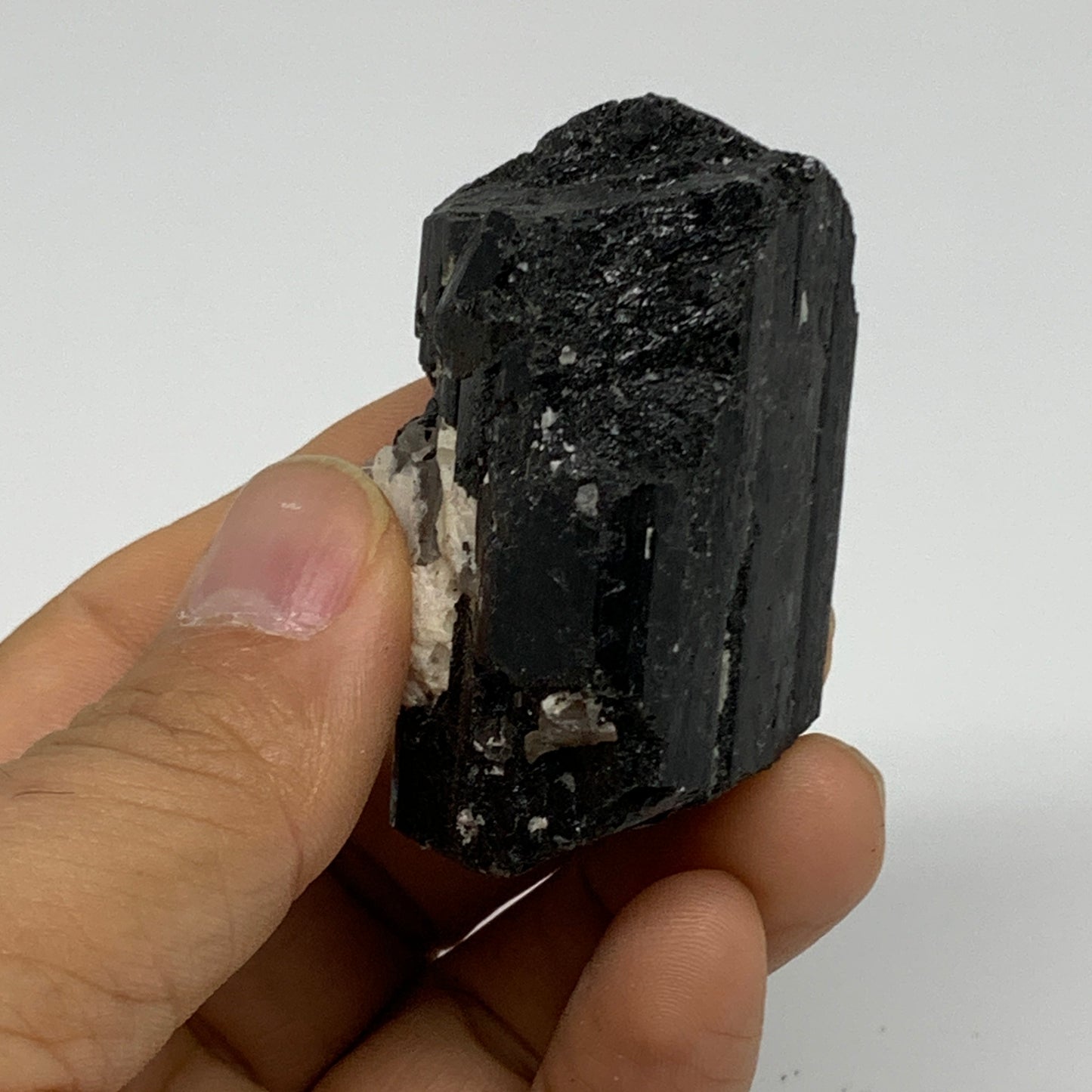 84.1g, 2.2"x1.3"x1.2", Natural Black Tourmaline Mineral Specimen, B33747