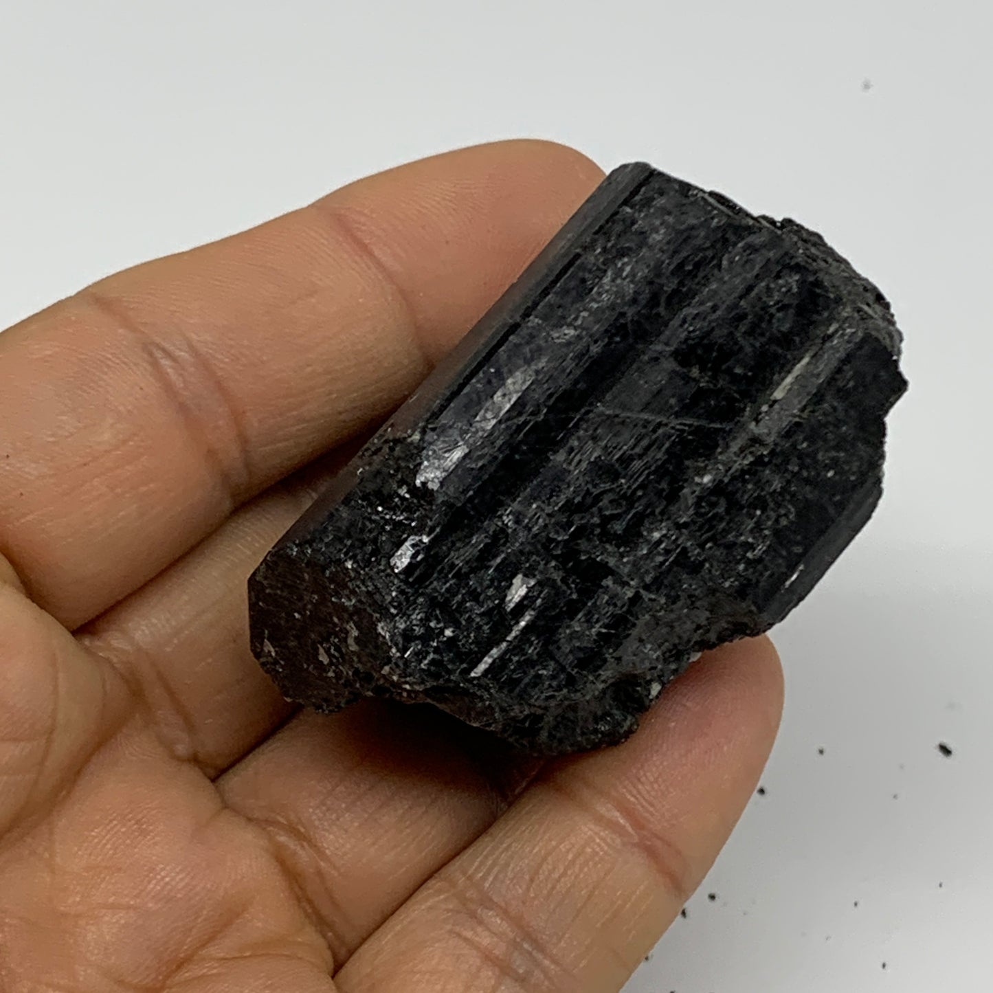 84.1g, 2.2"x1.3"x1.2", Natural Black Tourmaline Mineral Specimen, B33747