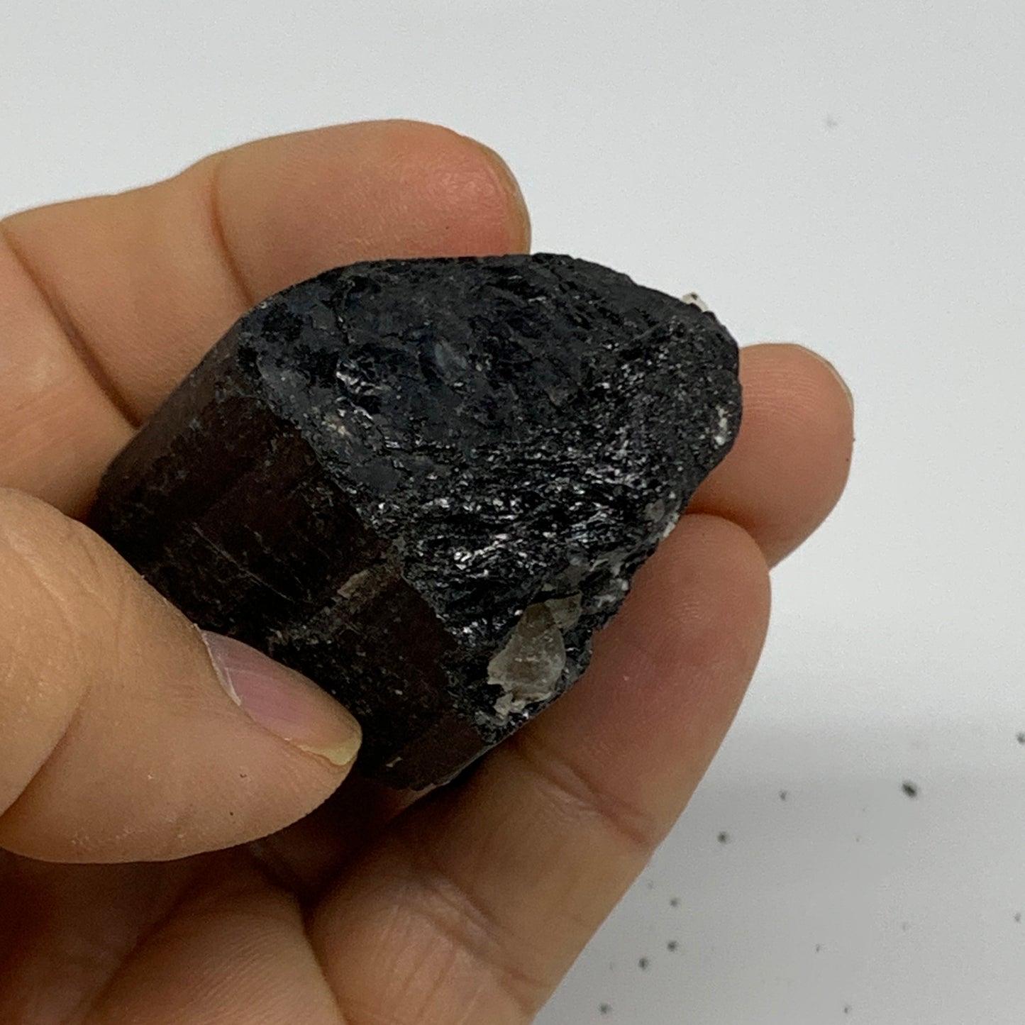 84.1g, 2.2"x1.3"x1.2", Natural Black Tourmaline Mineral Specimen, B33747