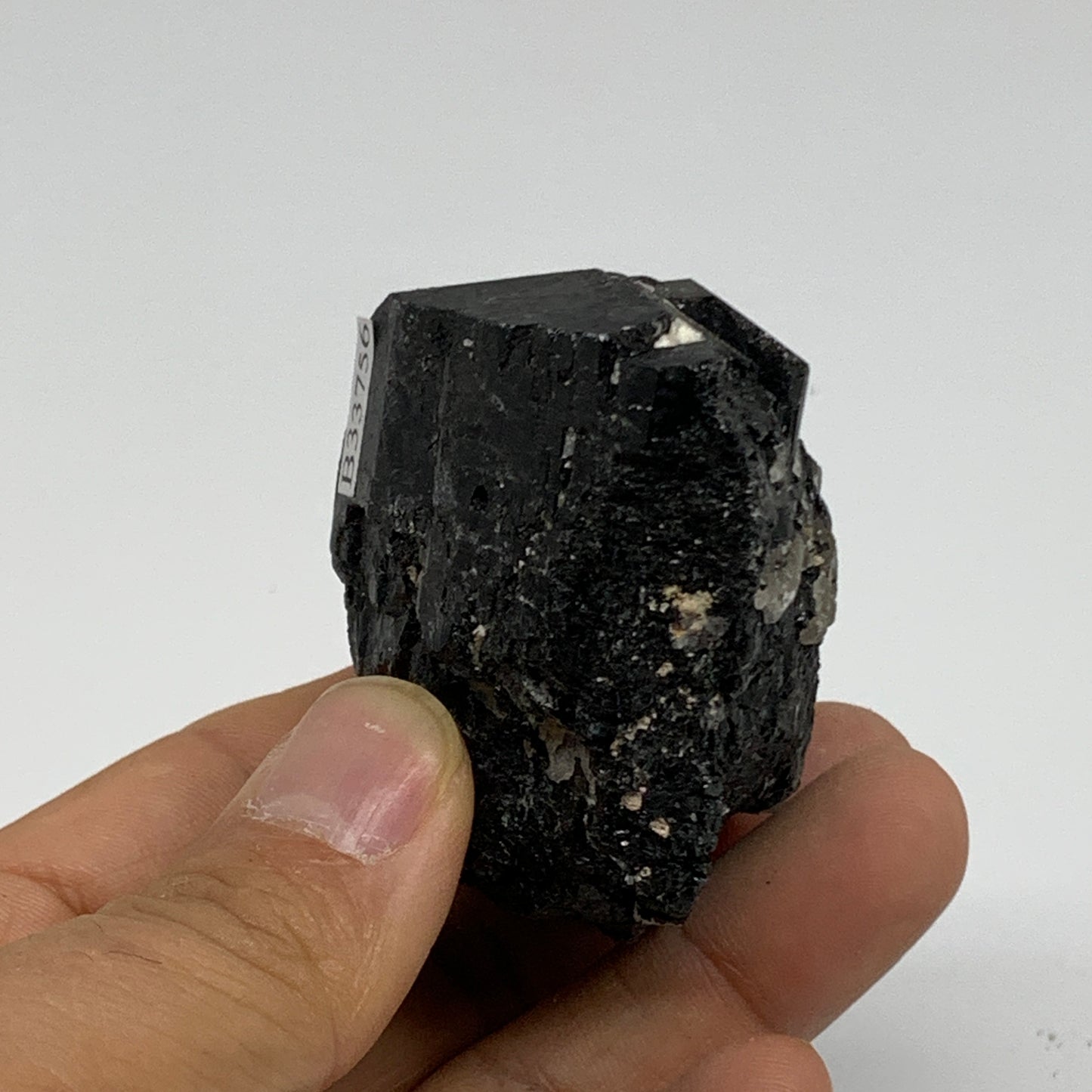 138.5g, 2"x1.7"x1.5", Natural Black Tourmaline Mineral Specimen, B33756