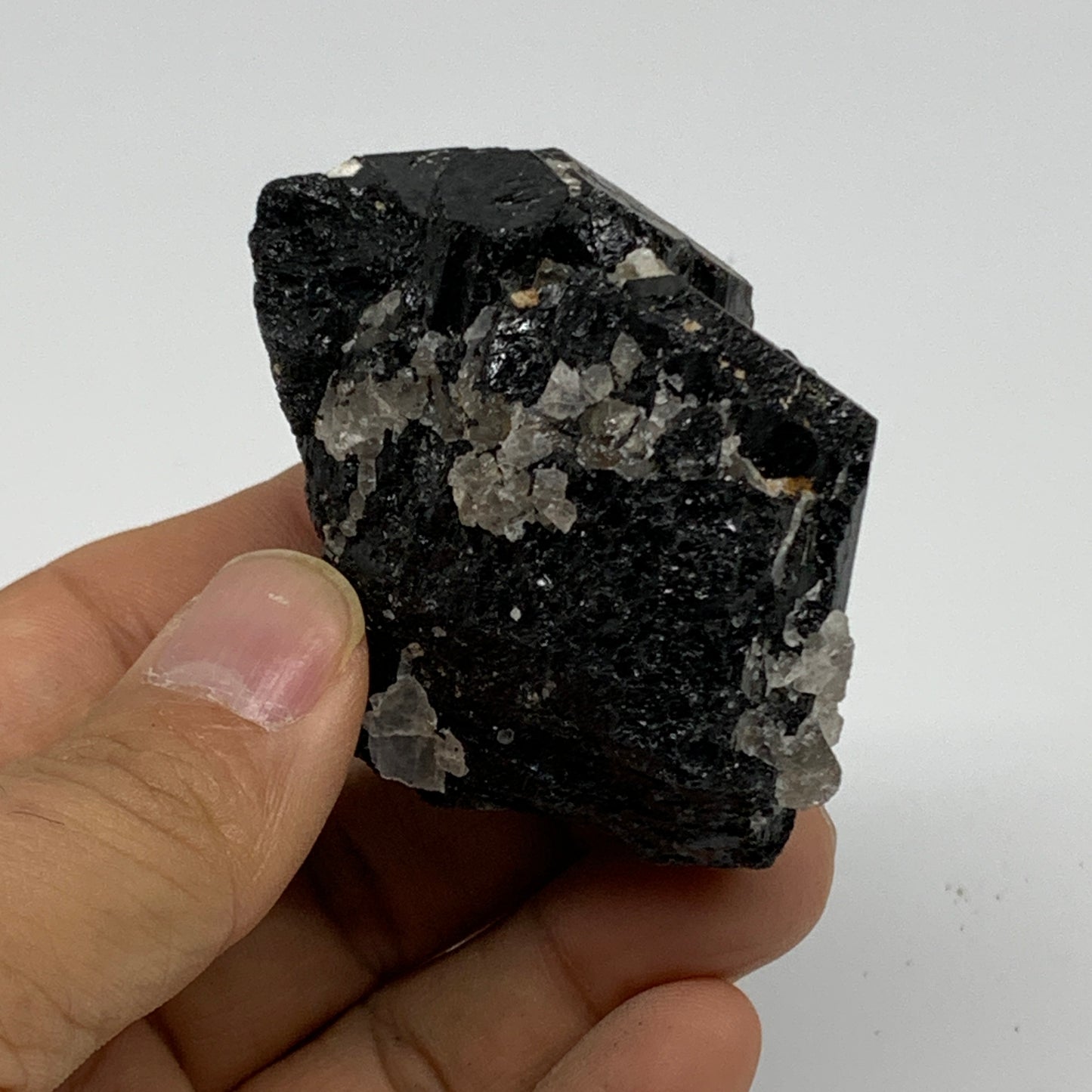 138.5g, 2"x1.7"x1.5", Natural Black Tourmaline Mineral Specimen, B33756