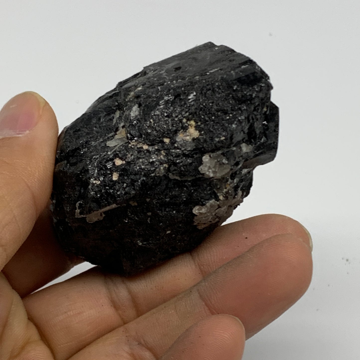 138.5g, 2"x1.7"x1.5", Natural Black Tourmaline Mineral Specimen, B33756