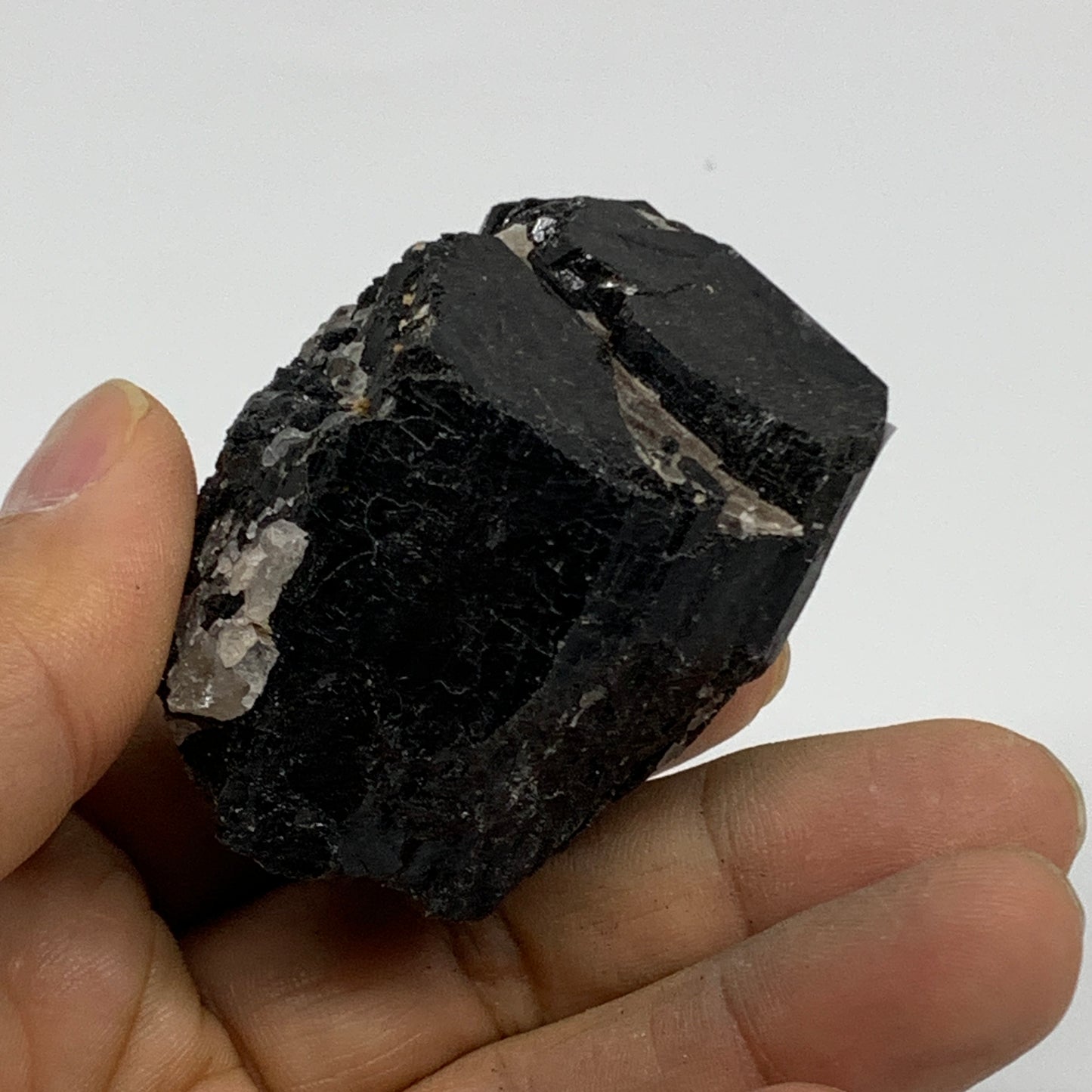 138.5g, 2"x1.7"x1.5", Natural Black Tourmaline Mineral Specimen, B33756