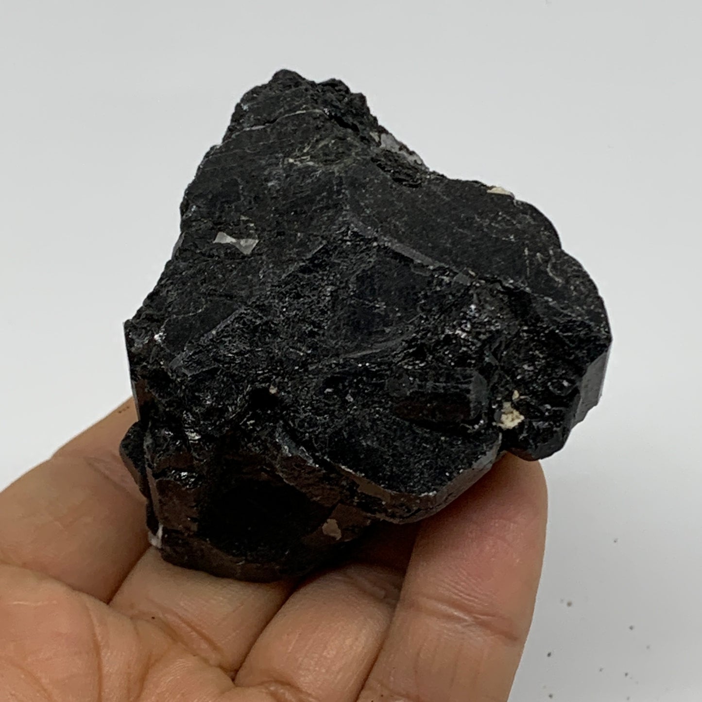 167.2g, 2.5"x2.2"x1.5", Natural Black Tourmaline Mineral Specimen, B33760