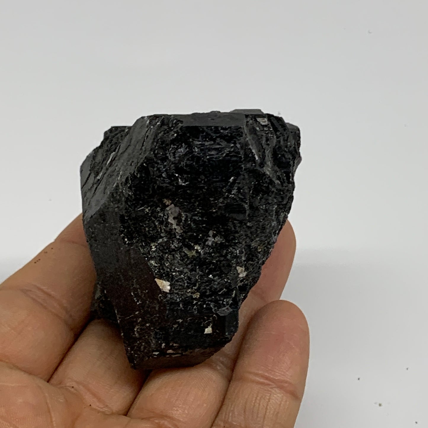 167.2g, 2.5"x2.2"x1.5", Natural Black Tourmaline Mineral Specimen, B33760