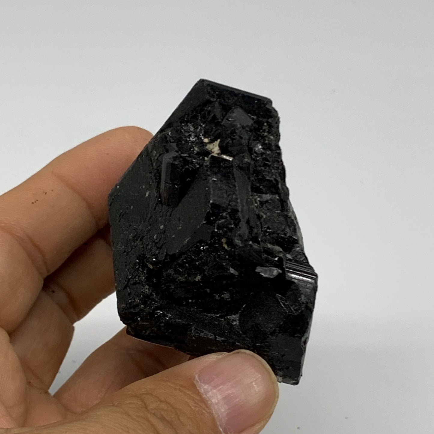 167.2g, 2.5"x2.2"x1.5", Natural Black Tourmaline Mineral Specimen, B33760