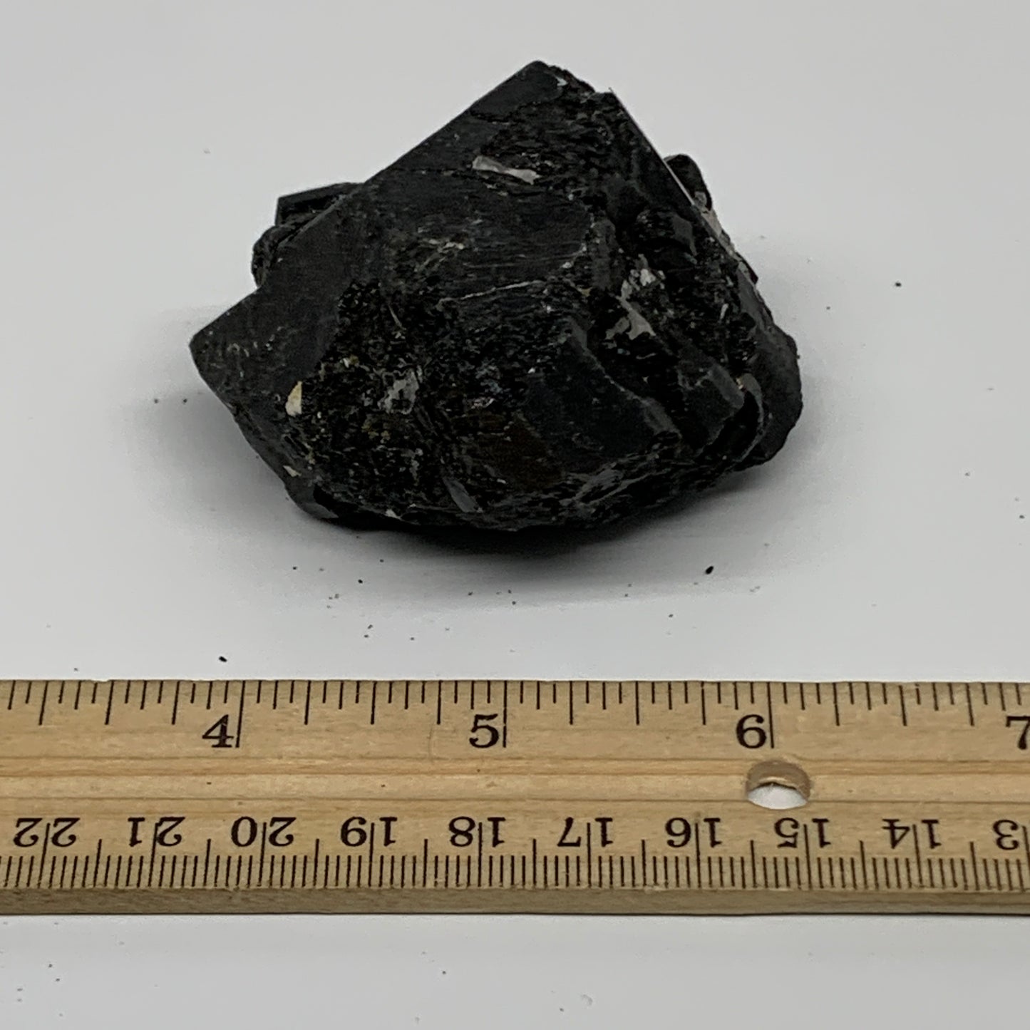 167.2g, 2.5"x2.2"x1.5", Natural Black Tourmaline Mineral Specimen, B33760