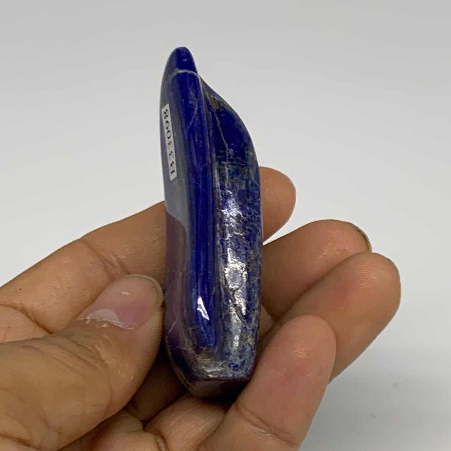 62.9g, 2.5"x1.5"x0.7",  Natural Freeform Lapis Lazuli from Afghanistan, B33098