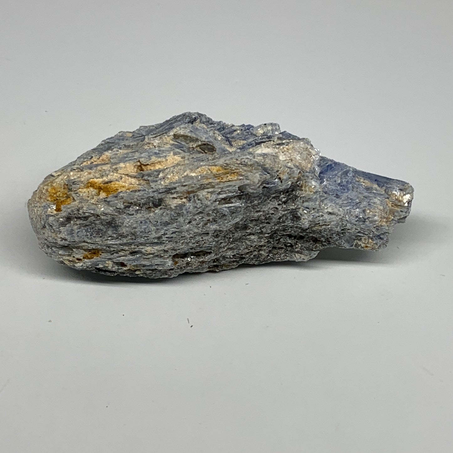 493.2g, 5.1"x2.2"x2.1", Rough Raw Blue Kyanite Chunk Mineral @Brazil, B28771