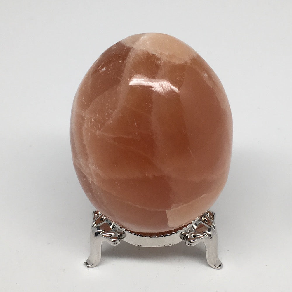 183.9g, 2.3"x1.8" Honey Color Onyx Polished Small Eggs from Morocco, MF3402