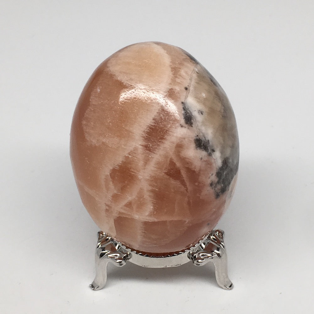 183.9g, 2.3"x1.8" Honey Color Onyx Polished Small Eggs from Morocco, MF3402