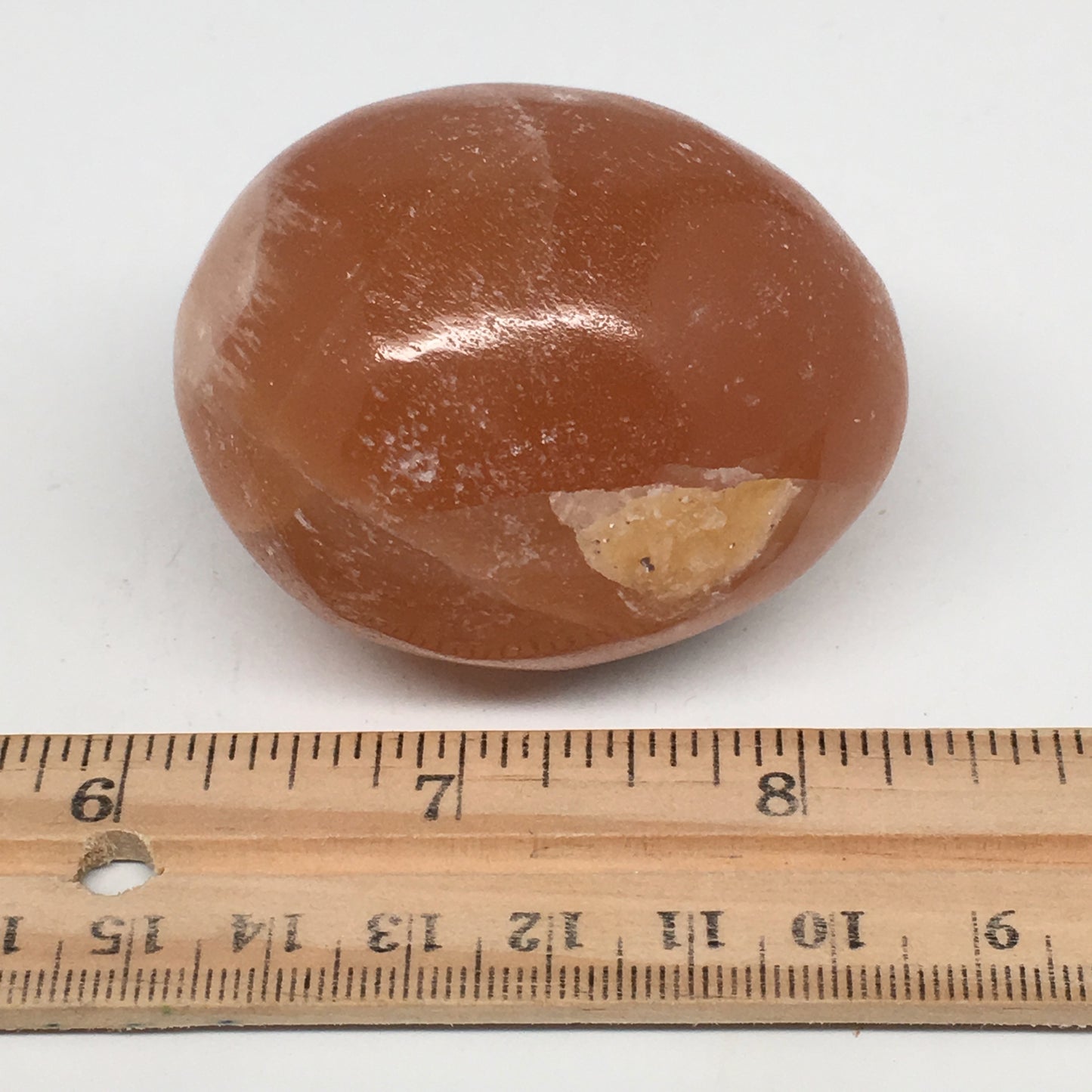 150.6g, 2.2"x1.7" Honey Color Onyx Polished Small Eggs from Morocco, MF3398