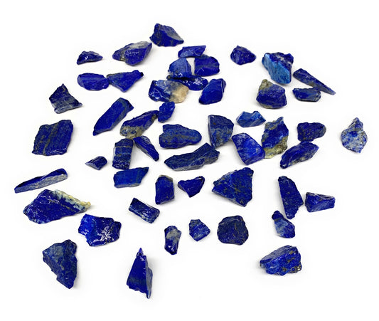 139g,50pcs,0.4"-1.2", Small Tiny Chips Rough Lapis Lazuli @Afghanistan,B11995