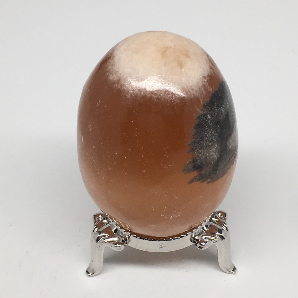 146.1g, 2.2"x1.7" Honey Color Onyx Polished Small Eggs from Morocco, MF3388