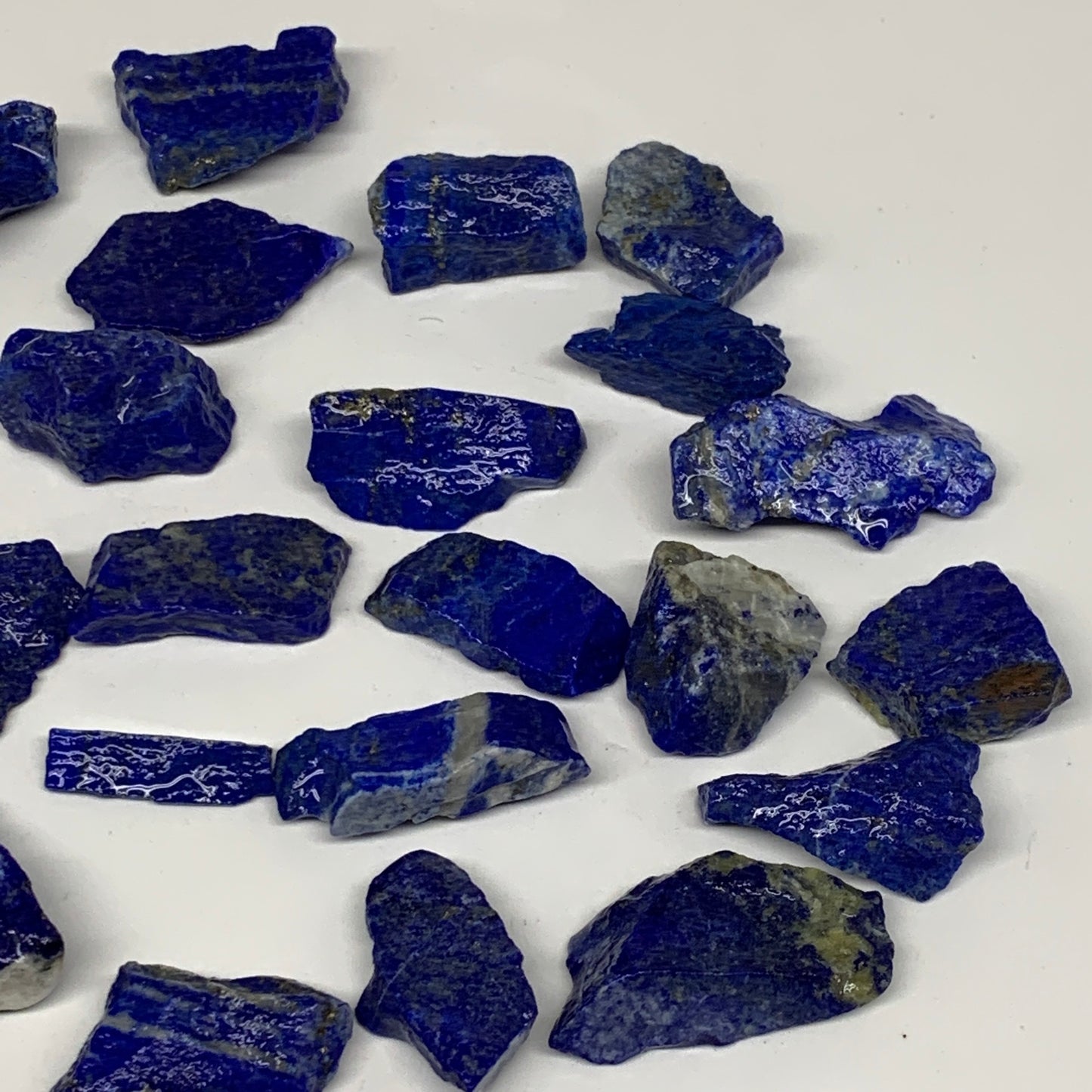 137.2g,31pcs,0.8"-1.3", Small Tiny Chips Rough Lapis Lazuli @Afghanistan,B12005