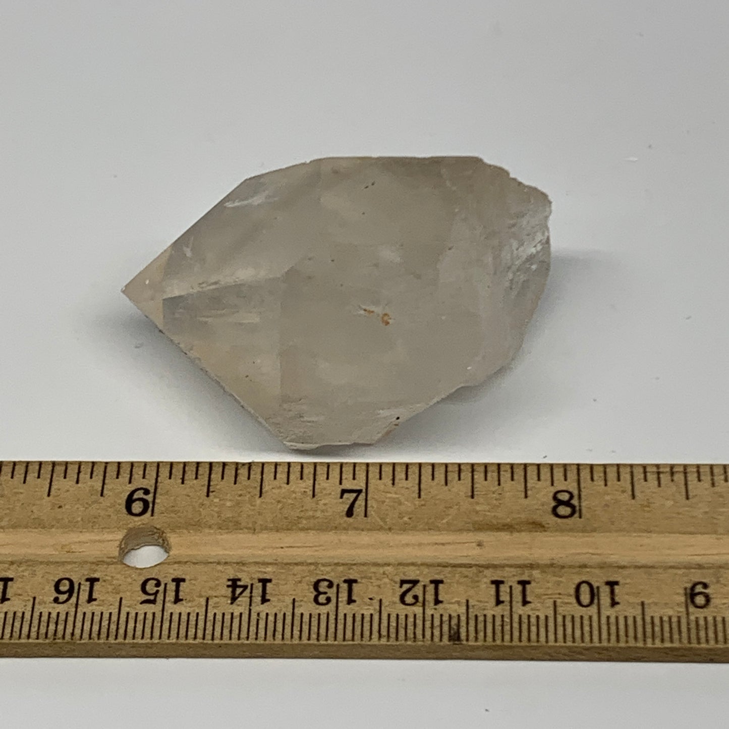 69.3g, 2.2"x1.3"x1.3", Lemurian Quartz Crystal Mineral Specimens @Brazil, B19276