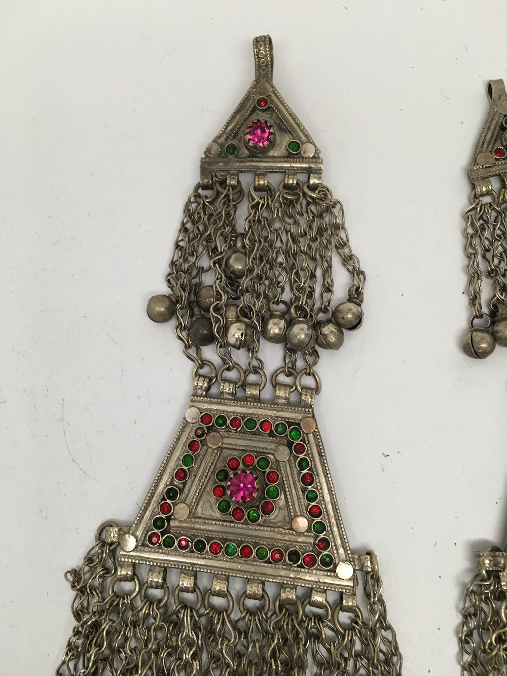 300 Grams Vintage Afghan Khosti Kuchi Pendant Jingle Chain Boho ATS, KC280 - watangem.com