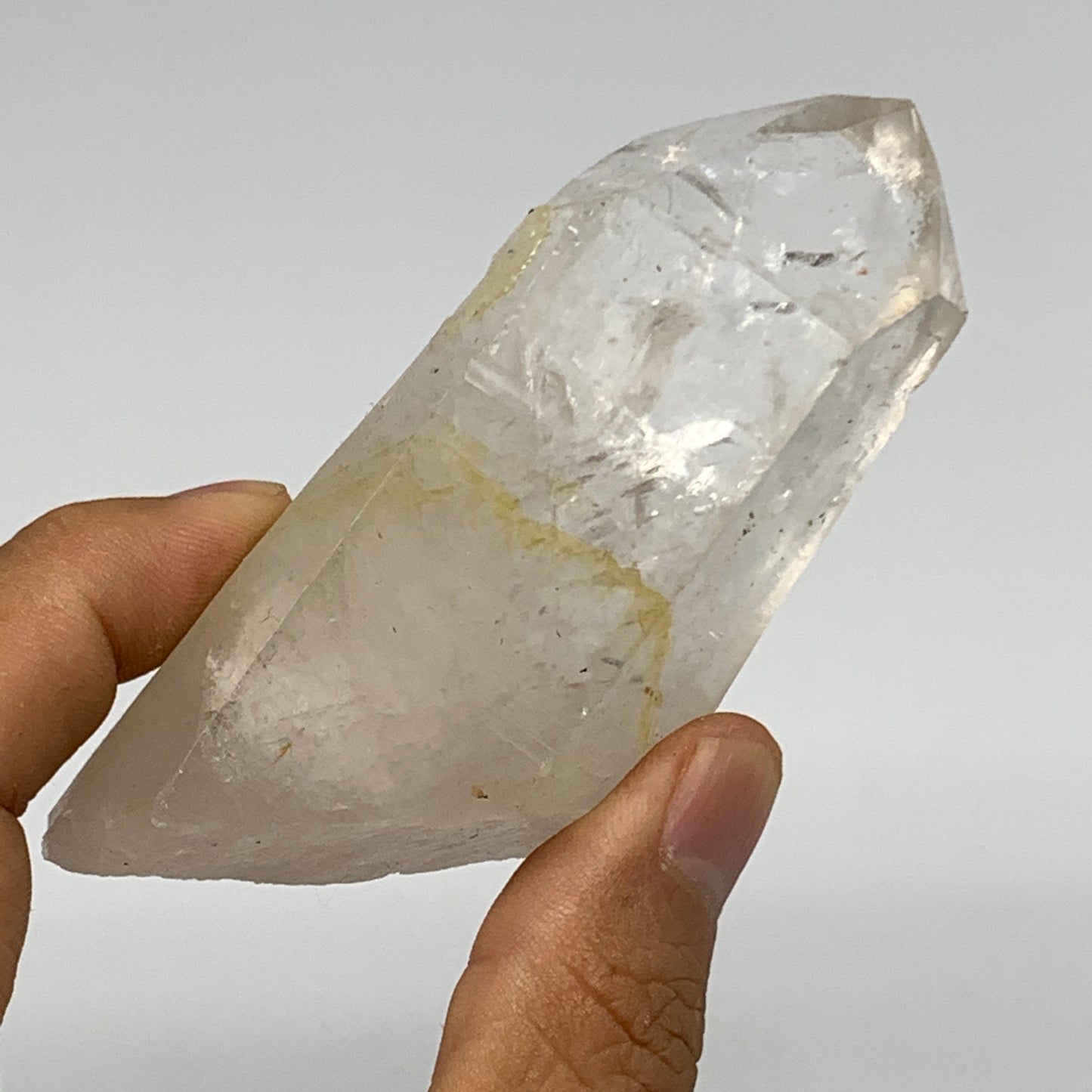 148.7g, 3.7"x1.6"x1.4", Lemurian Quartz Crystal Mineral Specimens @Brazil, B1929