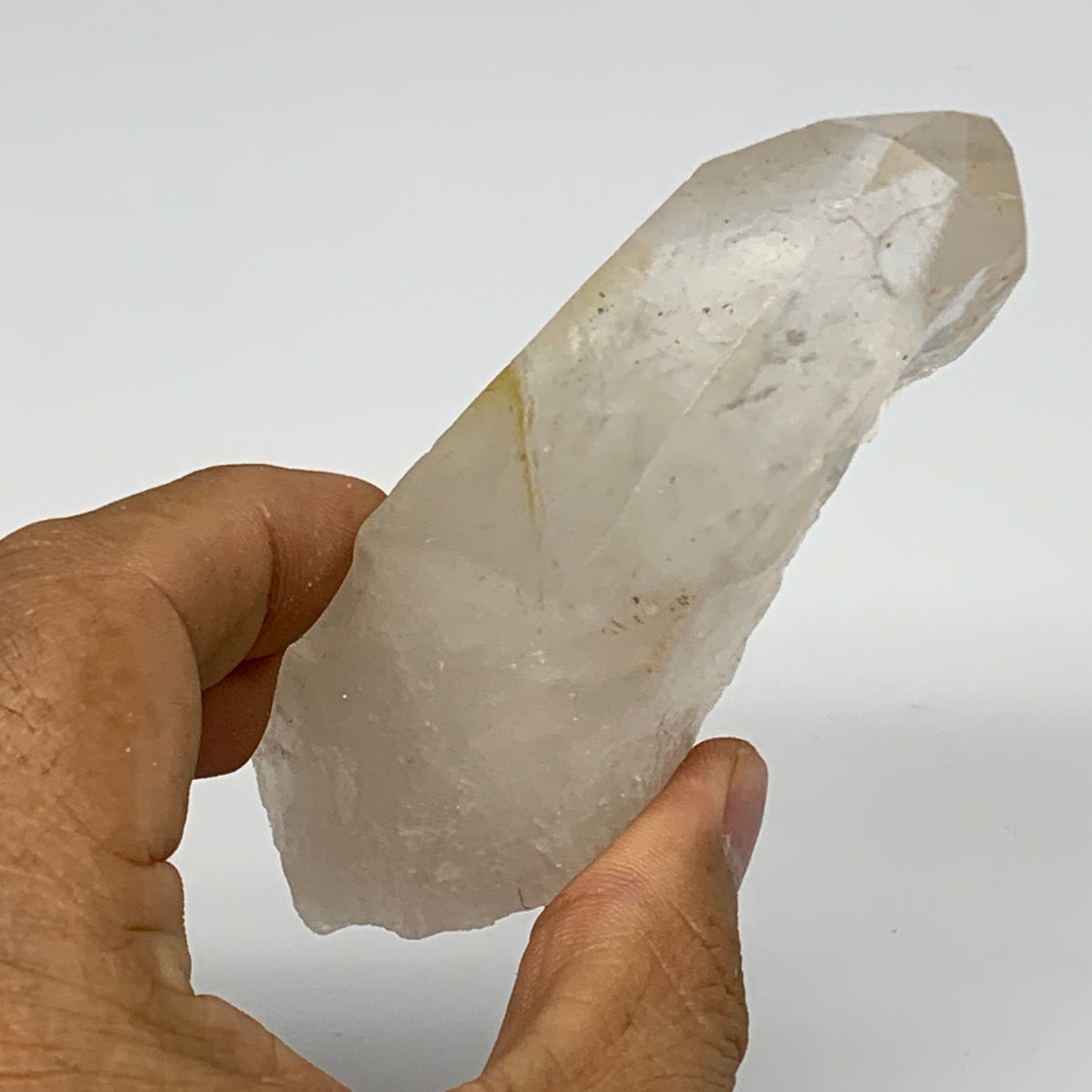 148.7g, 3.7"x1.6"x1.4", Lemurian Quartz Crystal Mineral Specimens @Brazil, B1929